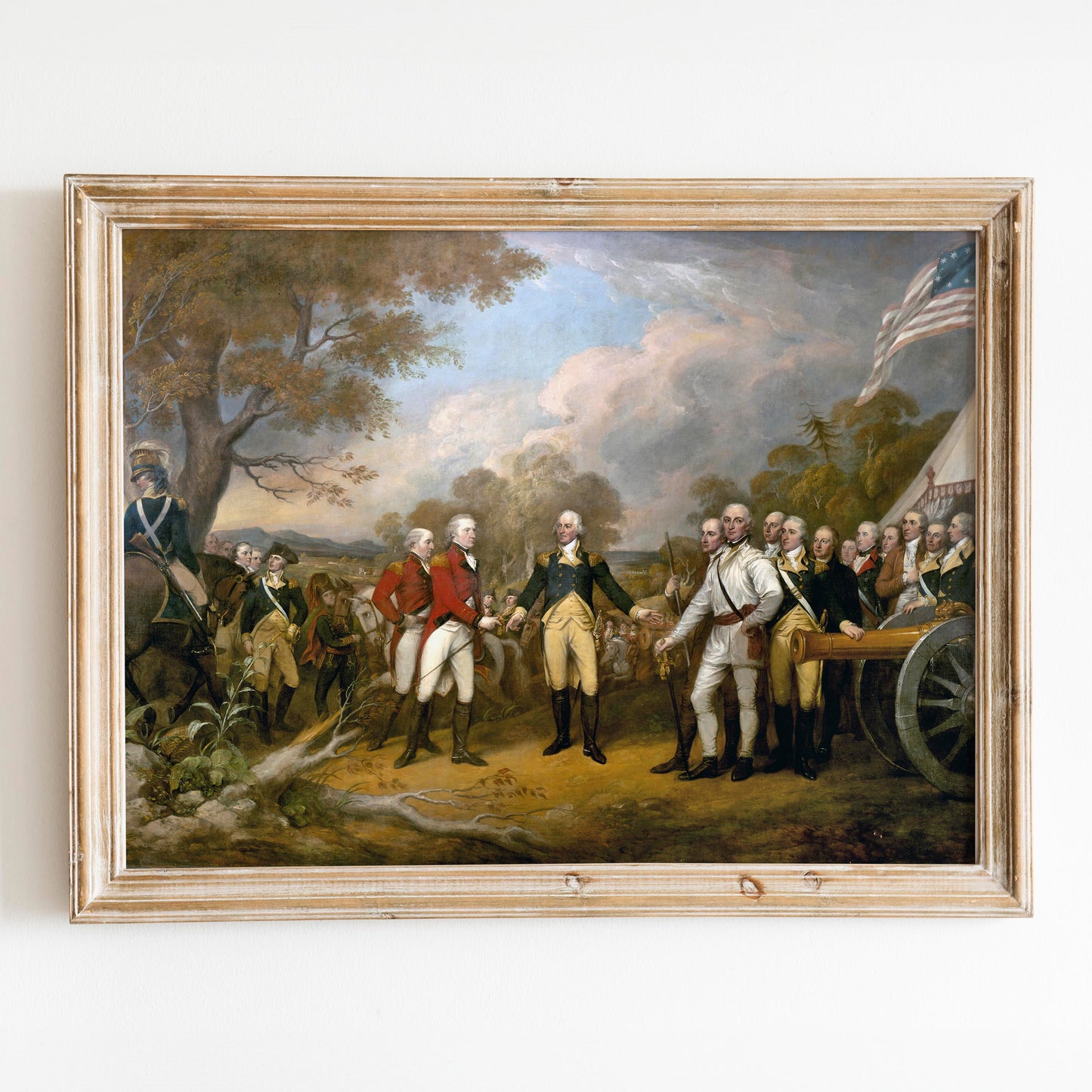 Surrender of General Burgoyne by John Trumbull