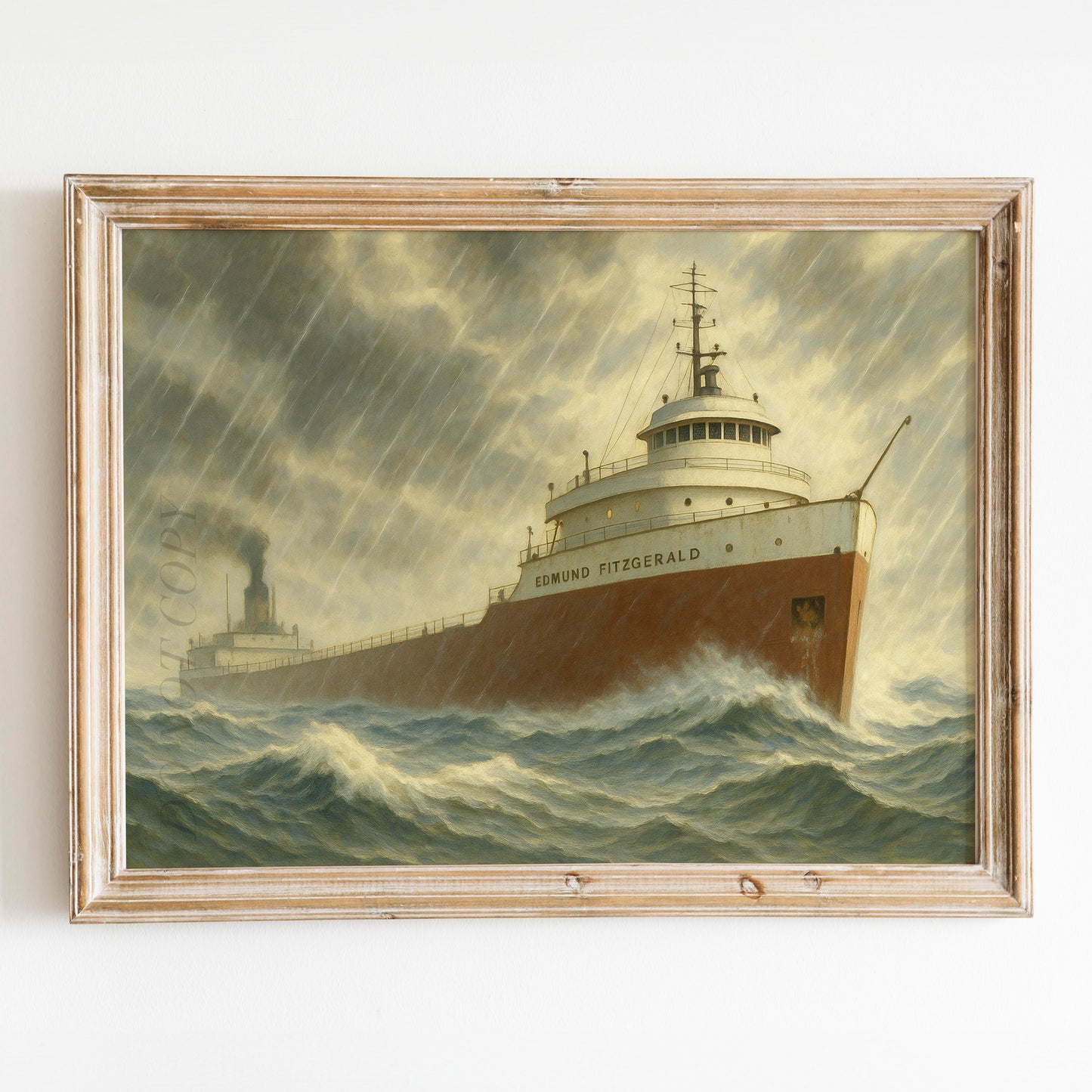 Edmund Fitzgerald Painting