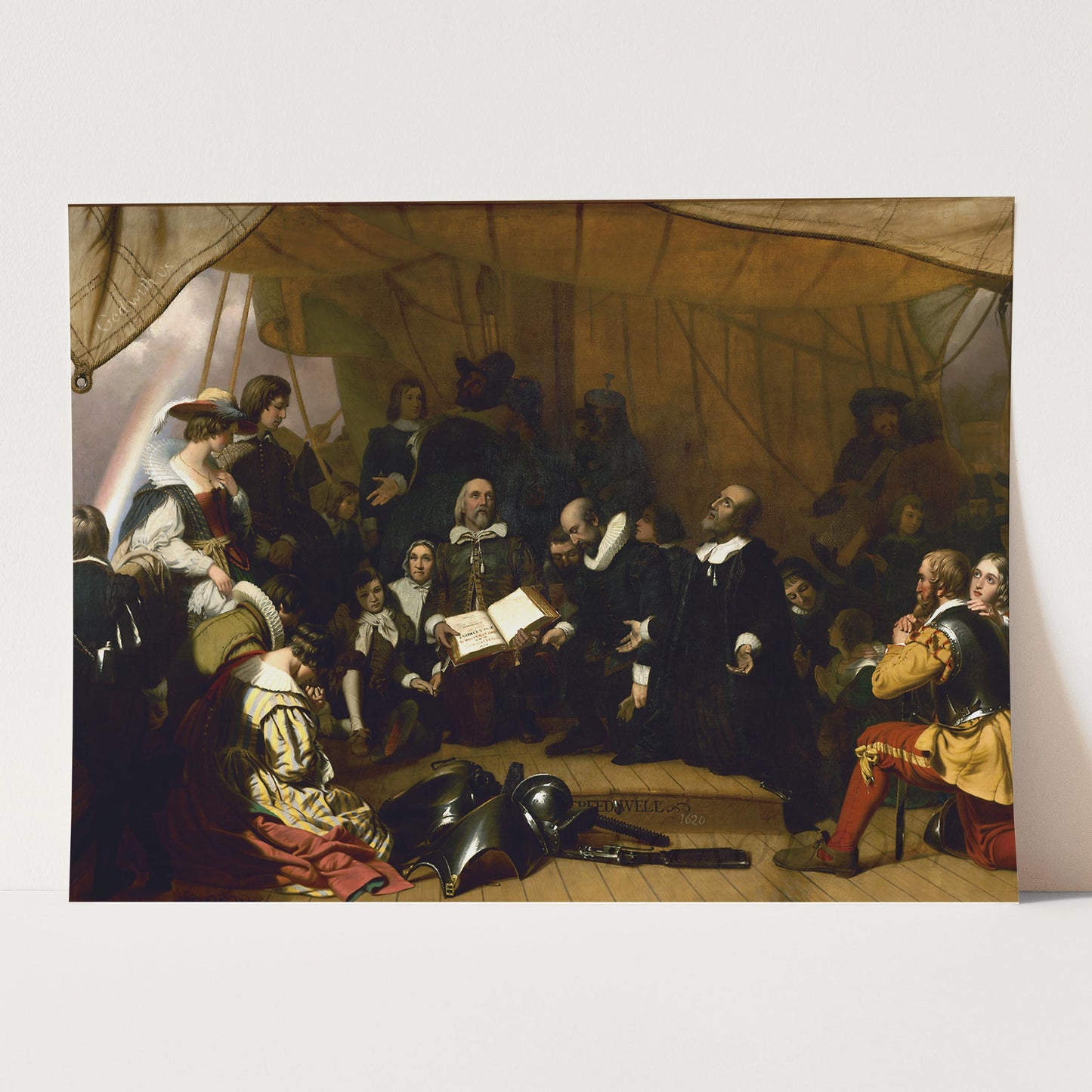 Embarkation Of The Pilgrims