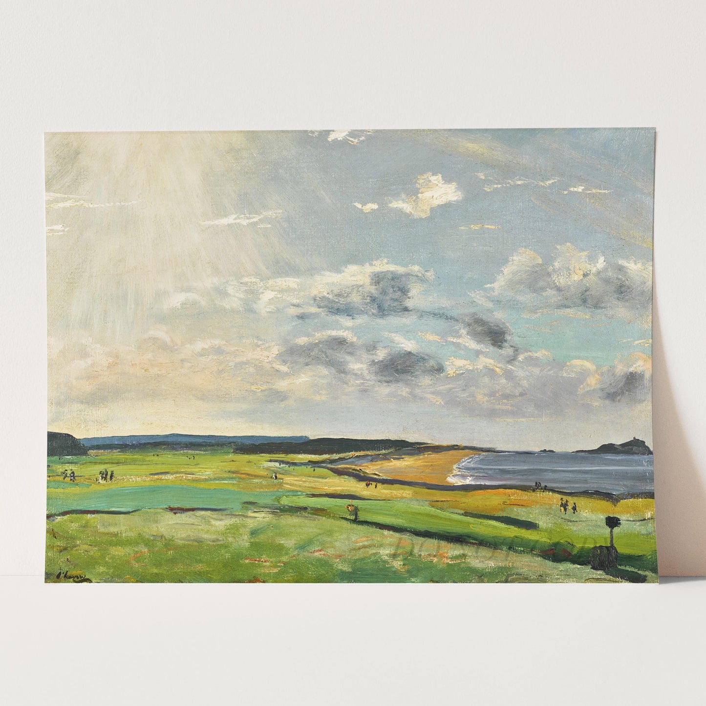 The Golf Course, North Berwick (1922) by John Lavery