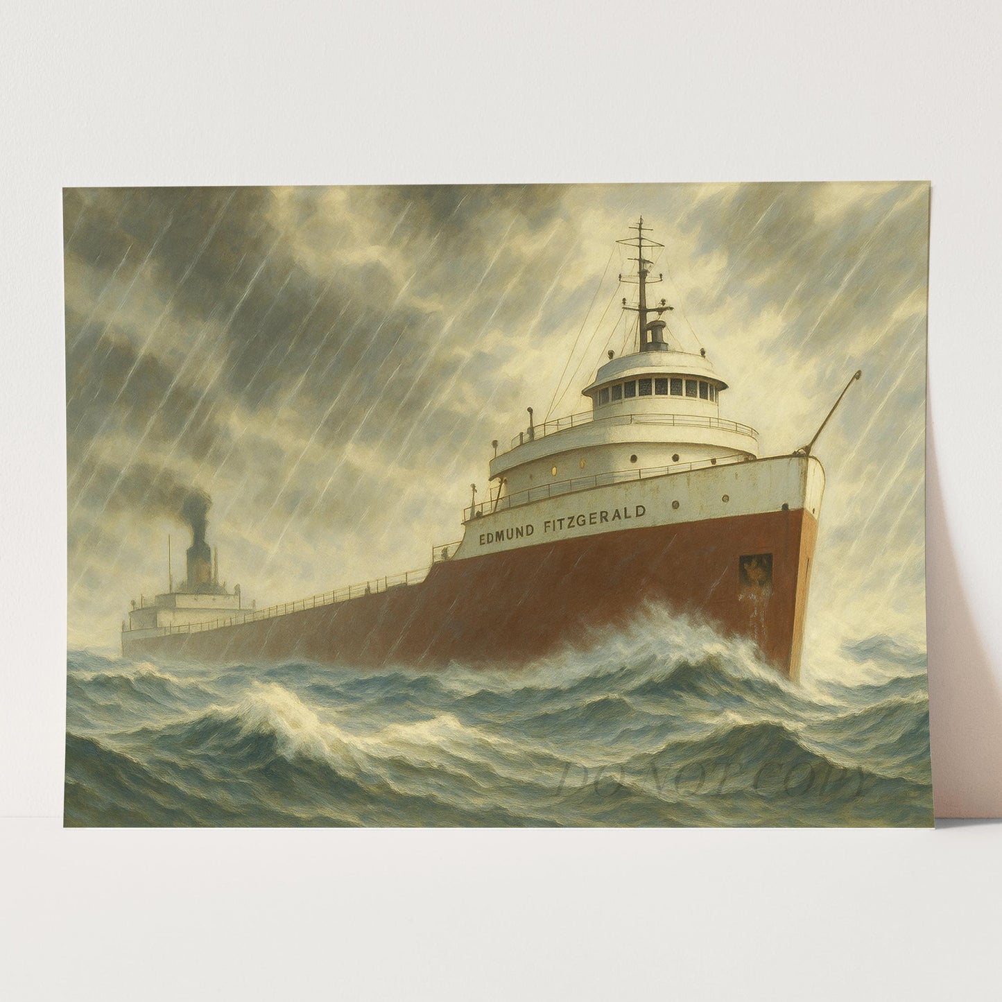 Edmund Fitzgerald Painting