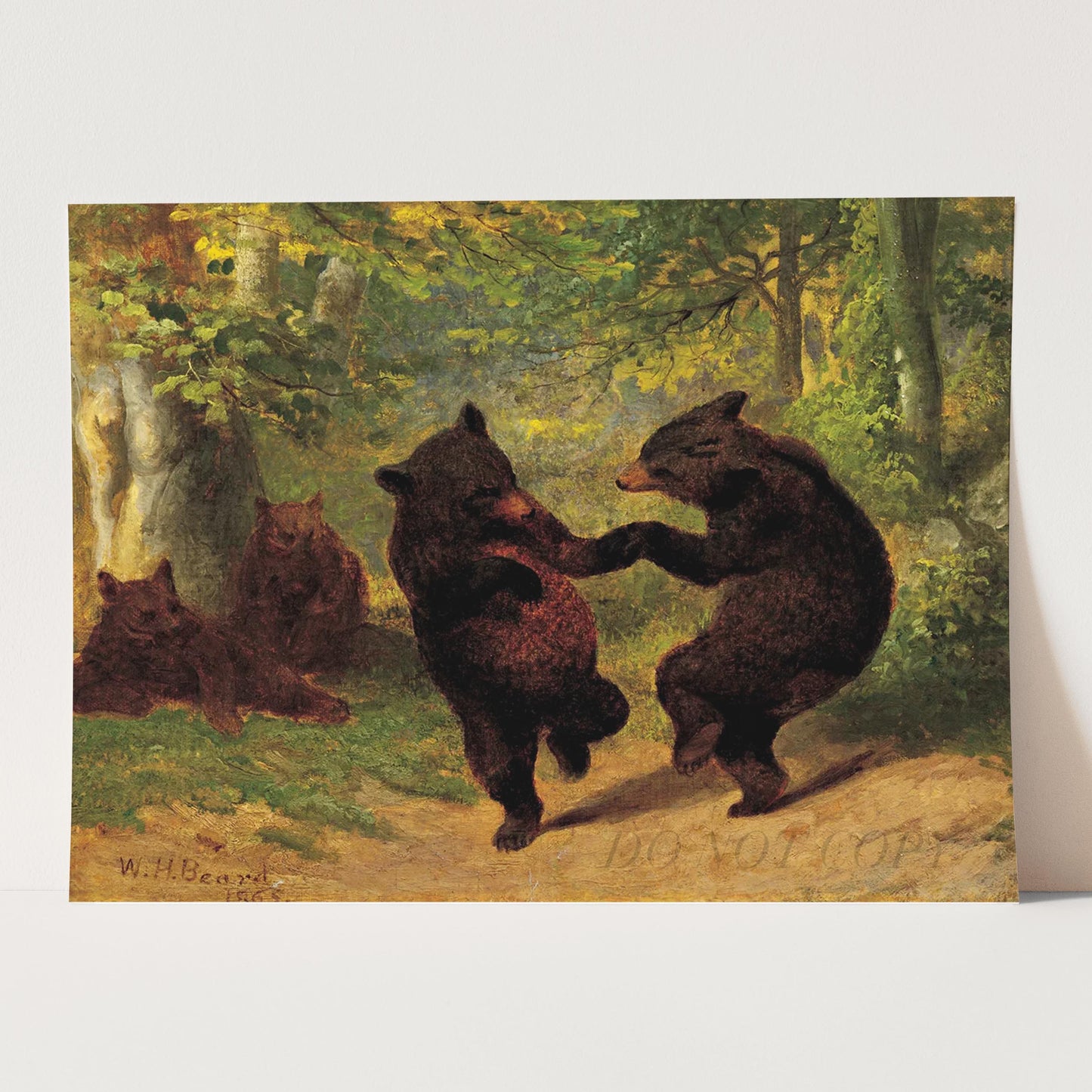 Dancing Bears By William Holbrook Beard