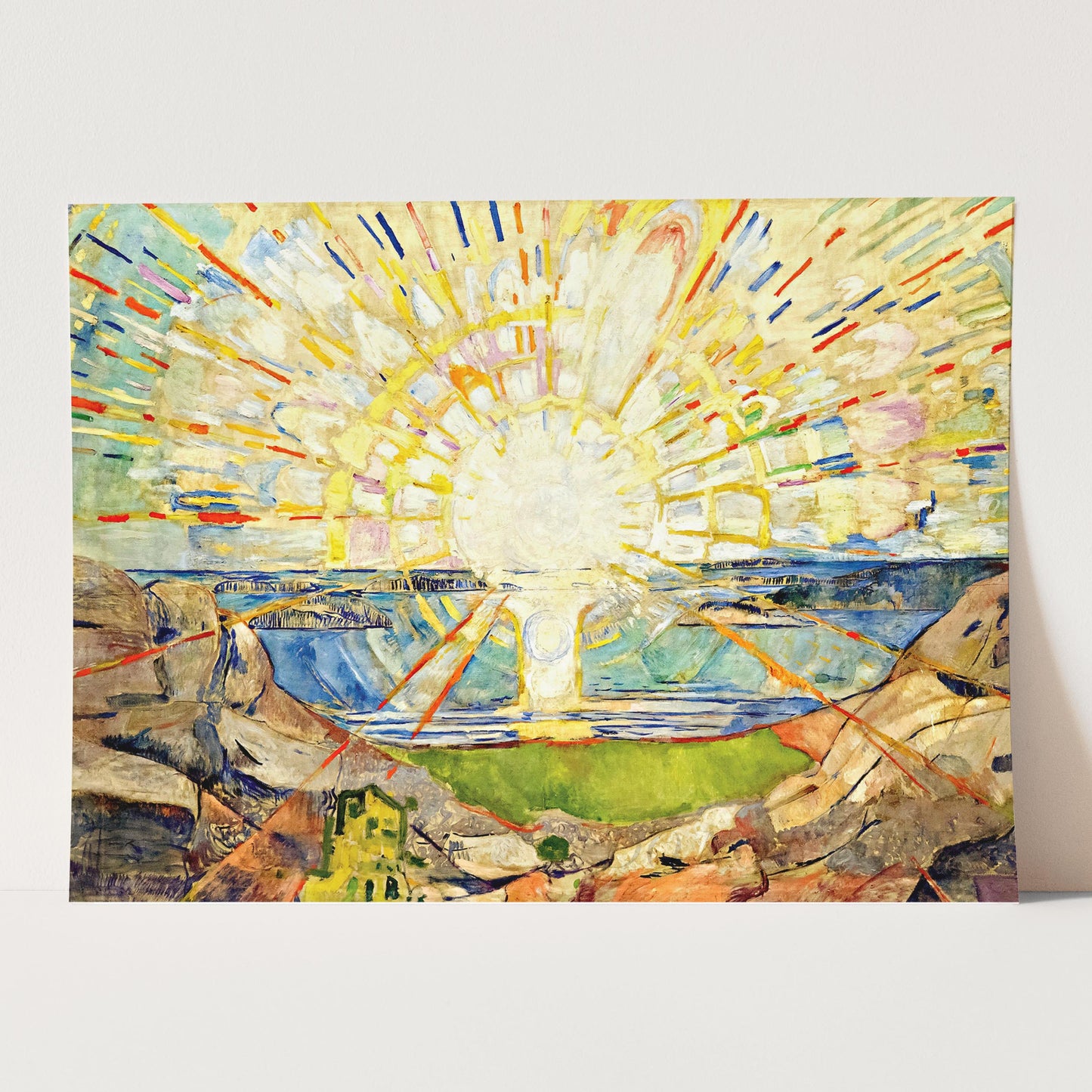 The Sun By Edvard Munch