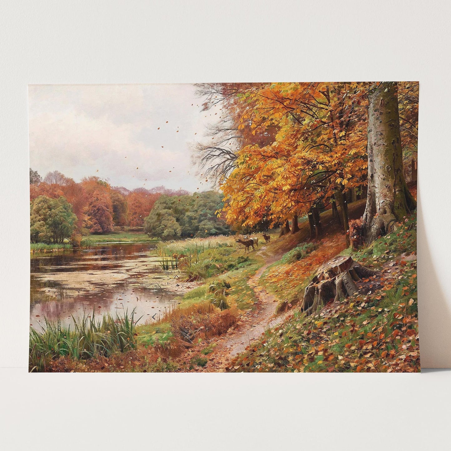 An Autumn Day in the Forest 1918