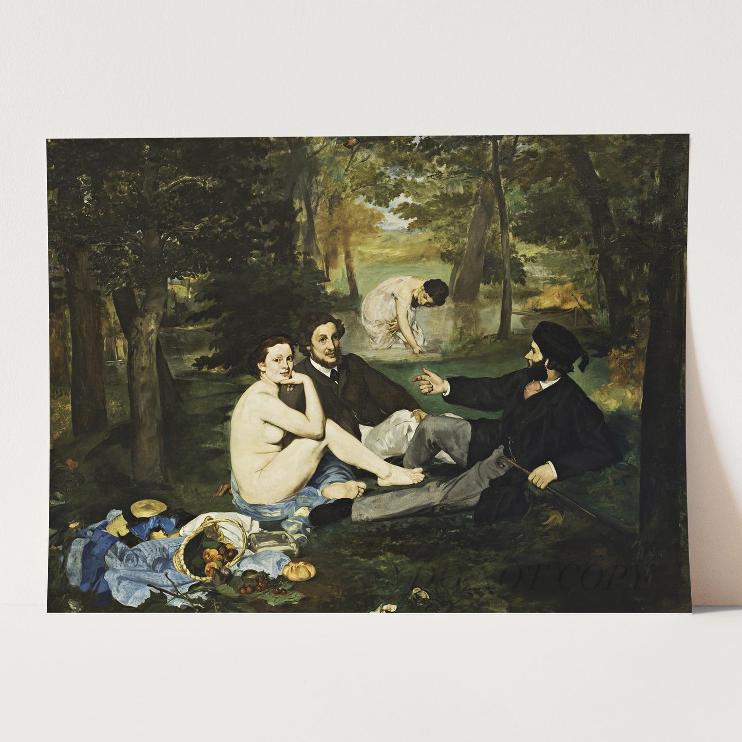 Luncheon On The Grass by Edouard Manet