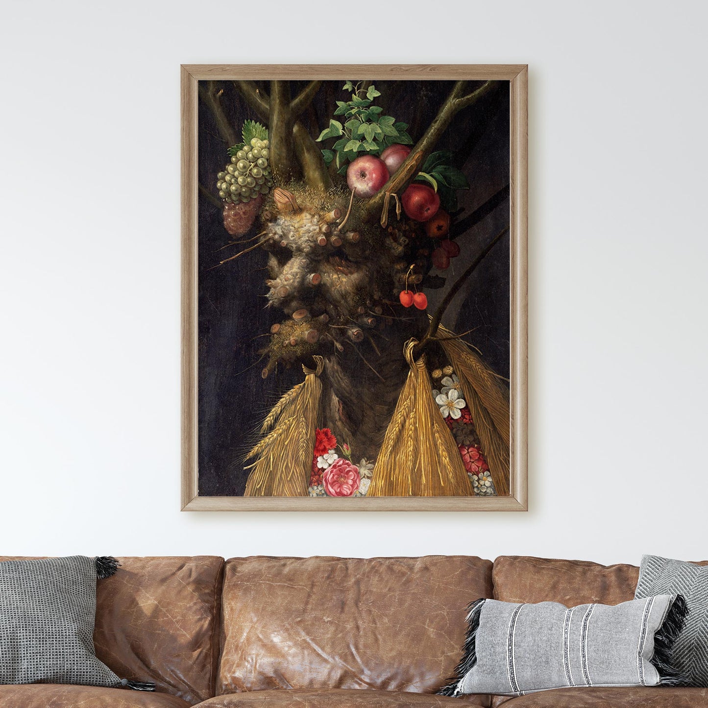 Four Seasons in One Head by Giuseppe Arcimboldo