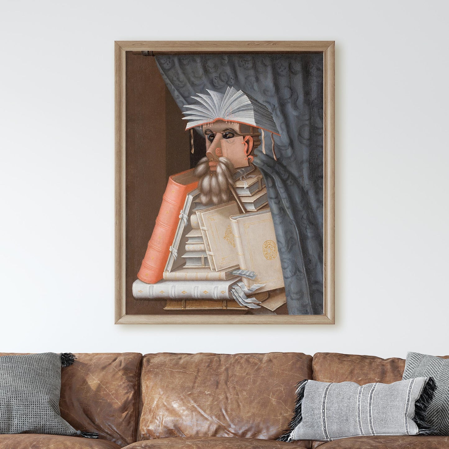 The Librarian by Giuseppe Arcimboldo