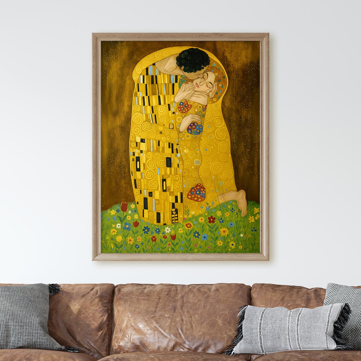 The Kiss by Gustav Klimt