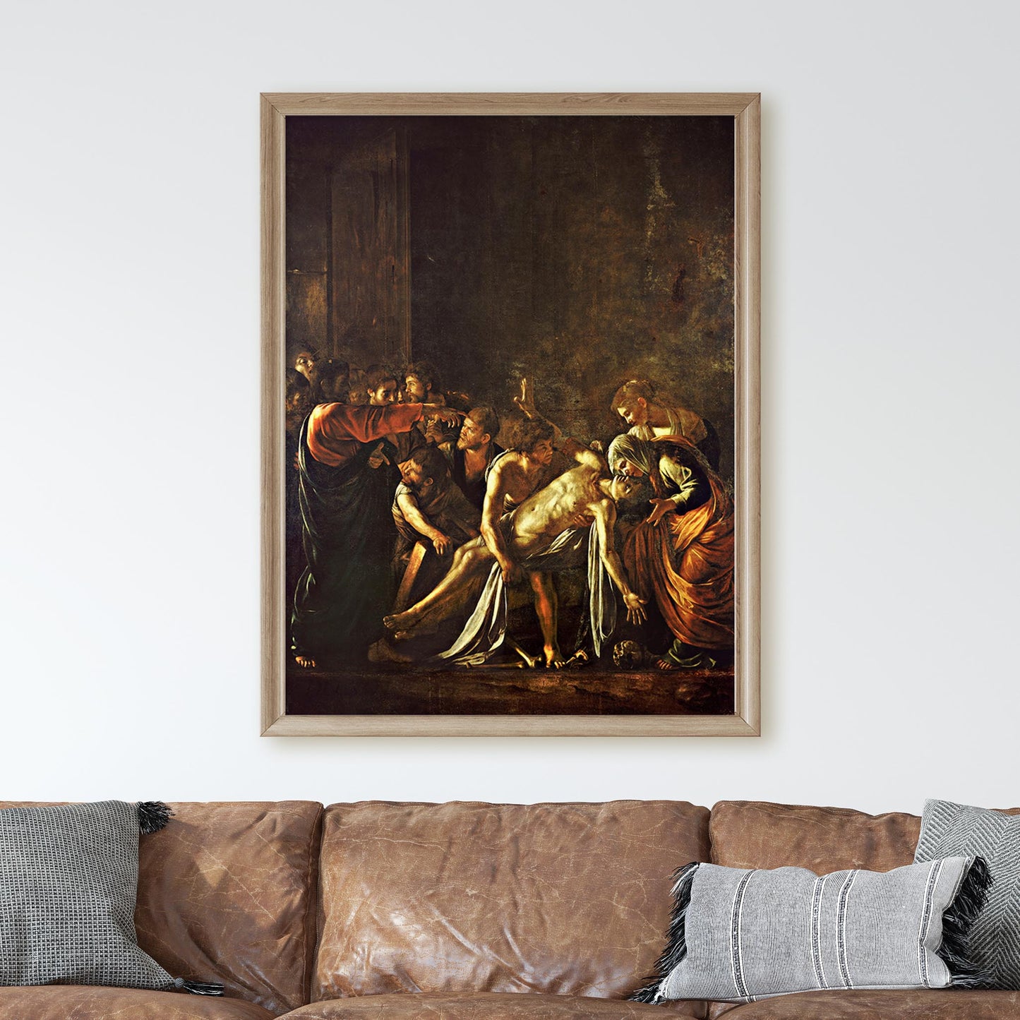 The Raising Of Lazarus by Caravaggio