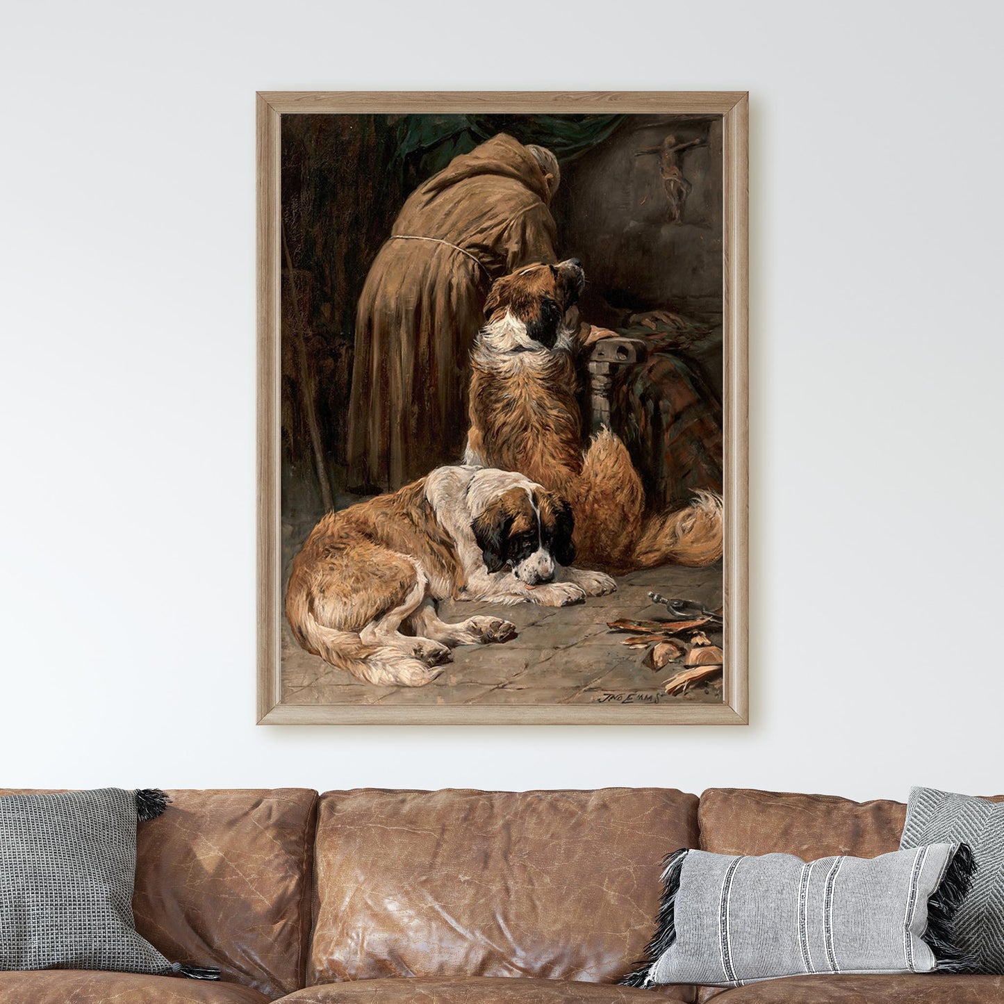 The Faith of St. Bernard by John Emms