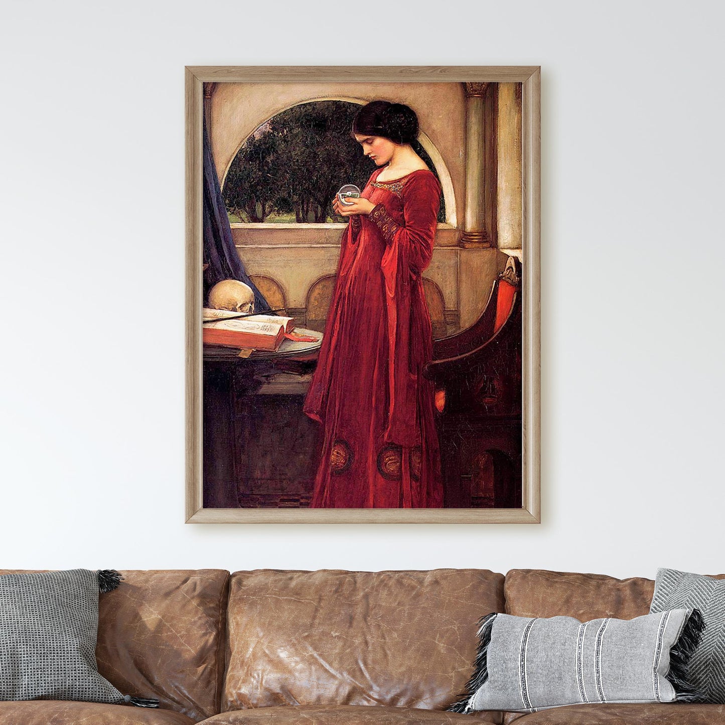 The Crystal Ball by John William Waterhouse