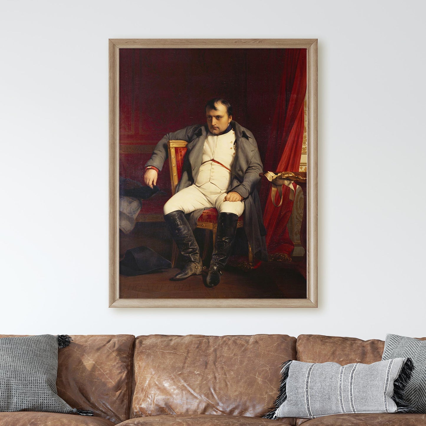Napoleon at Fontainebleau by Paul Delaroche