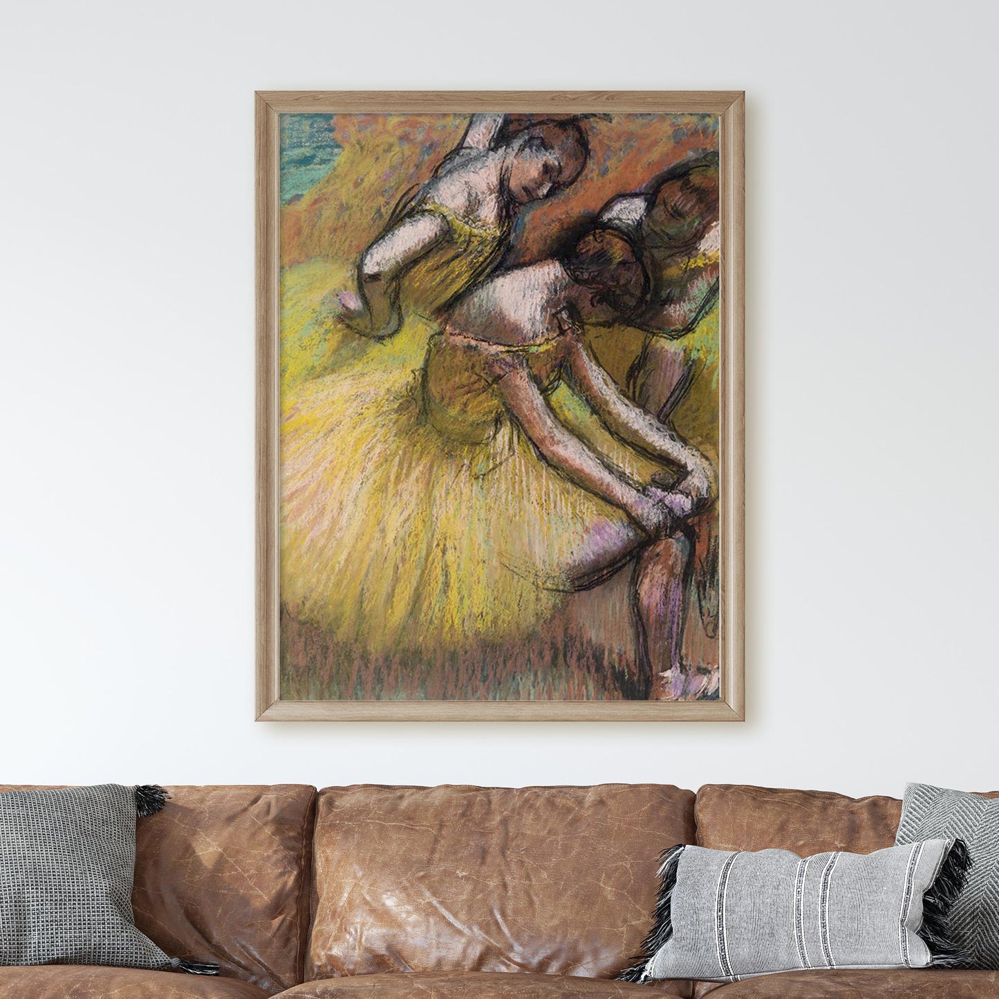 A Group Of Dancers by Edgar Degas