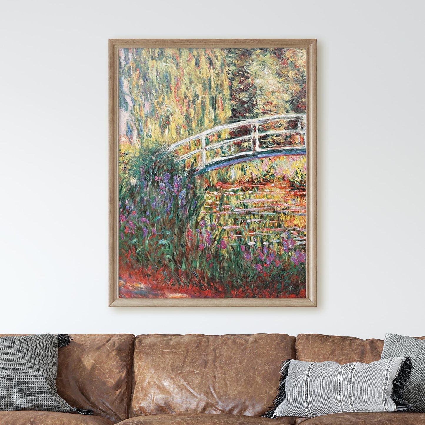 The Japanese Bridge, Pond with Water Lilies, 1900 by Claude Monet