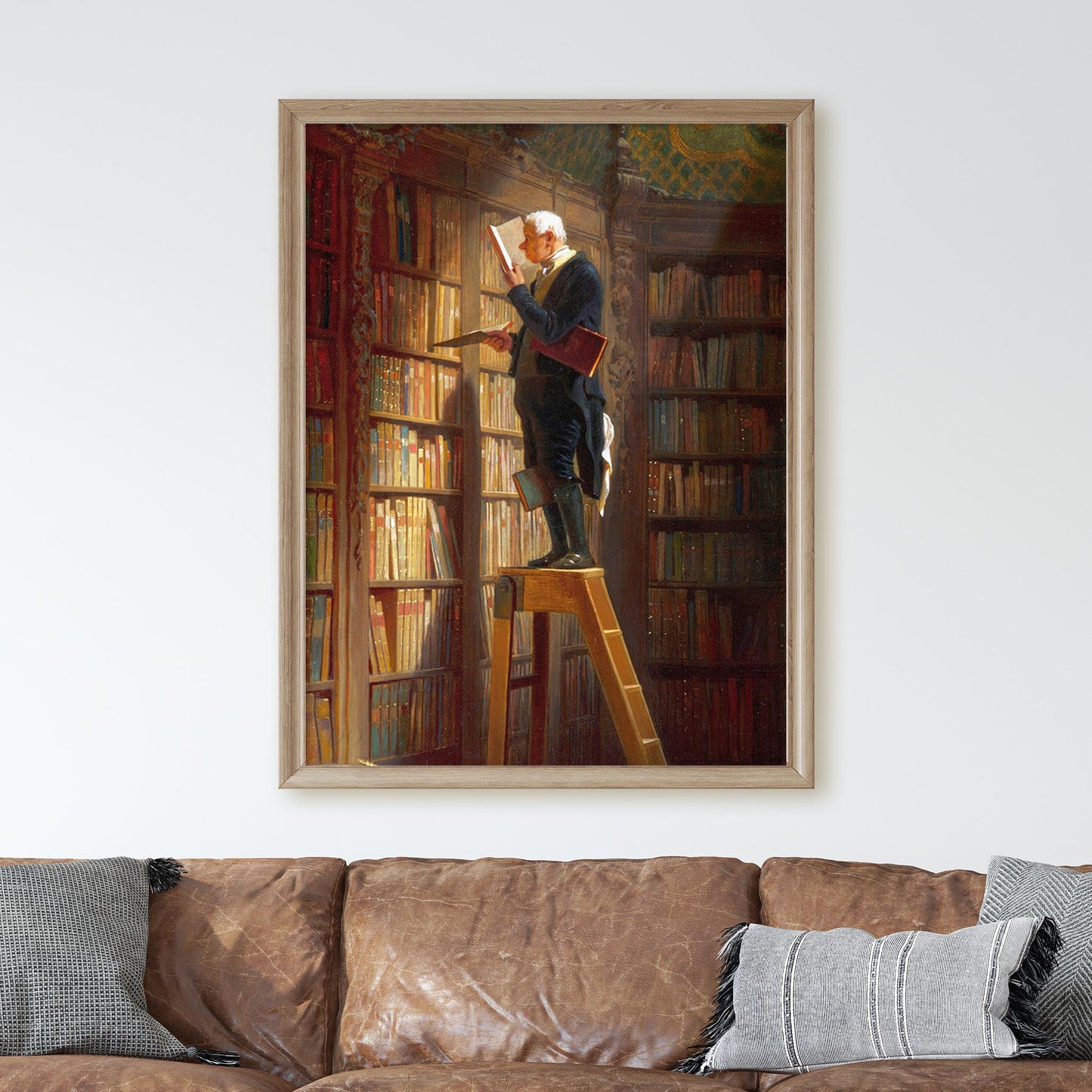 The Bookworm by Carl Spitzweg