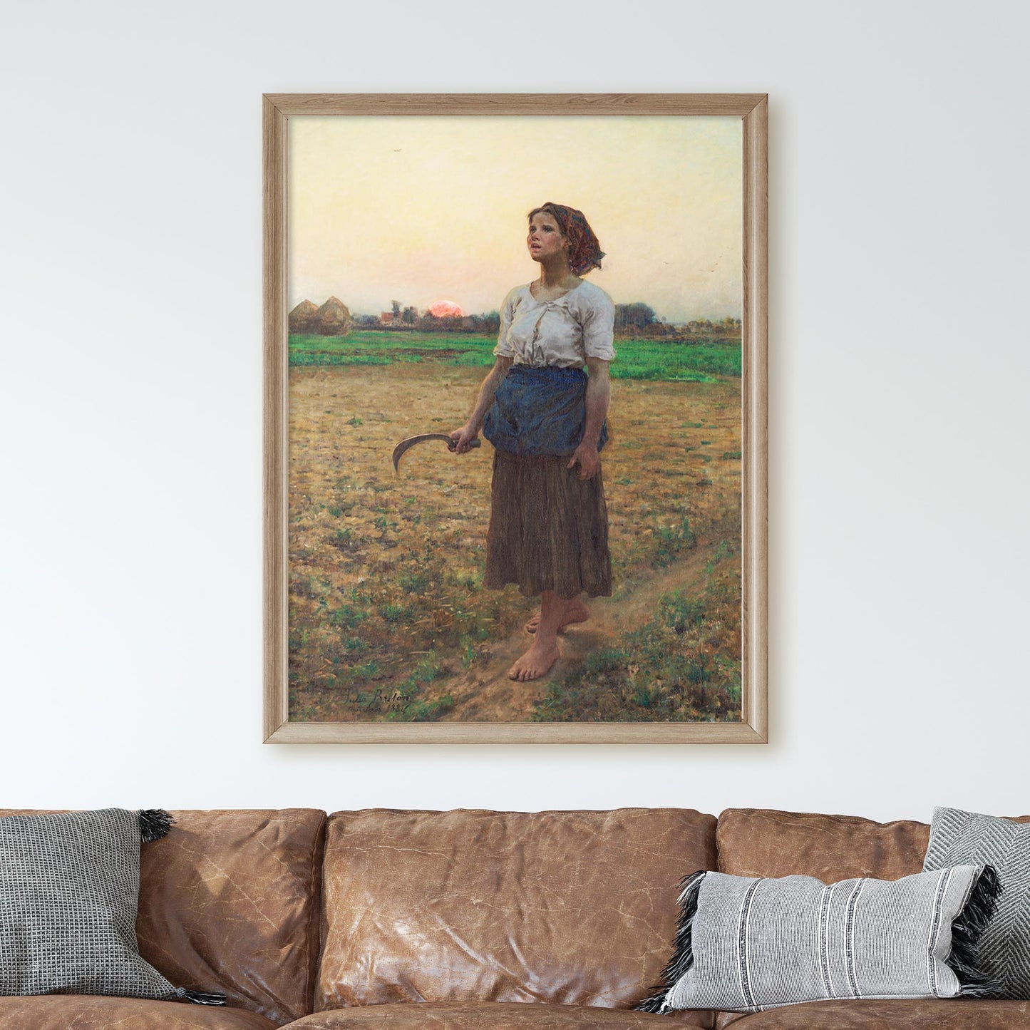 The Song of the Lark by Jules Breton