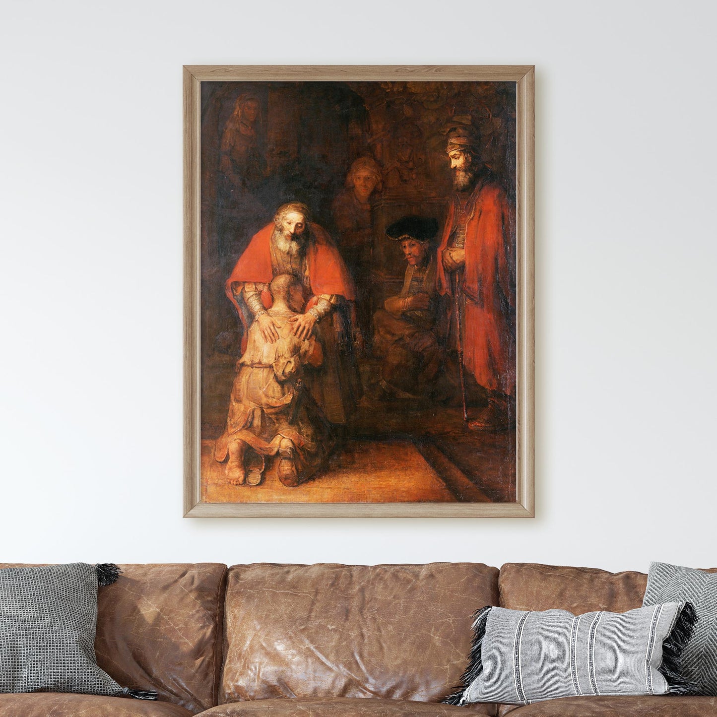 The Return of the Prodigal Son, 1669 by Rembrandt
