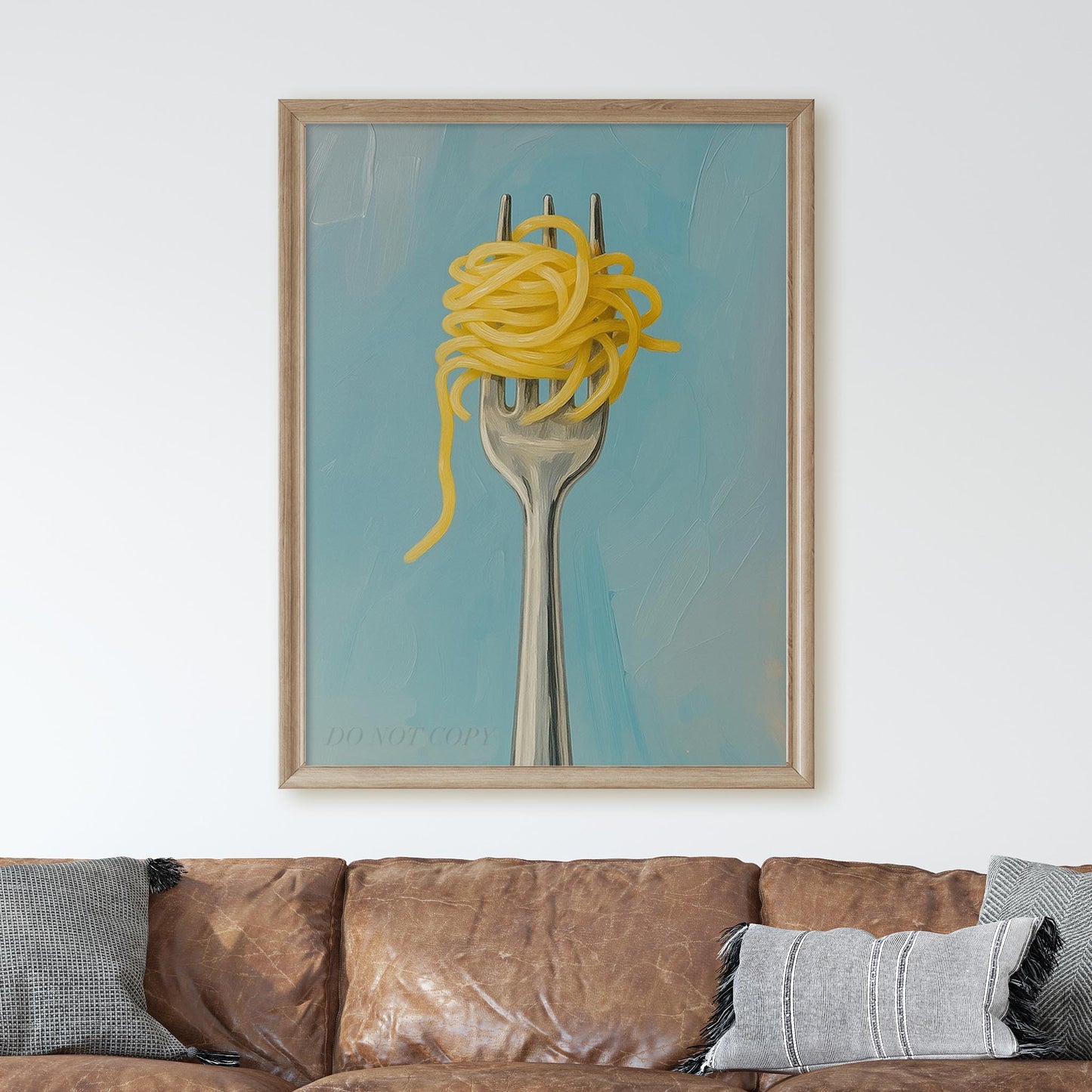 Spaghetti Pasta Twirled On A Fork