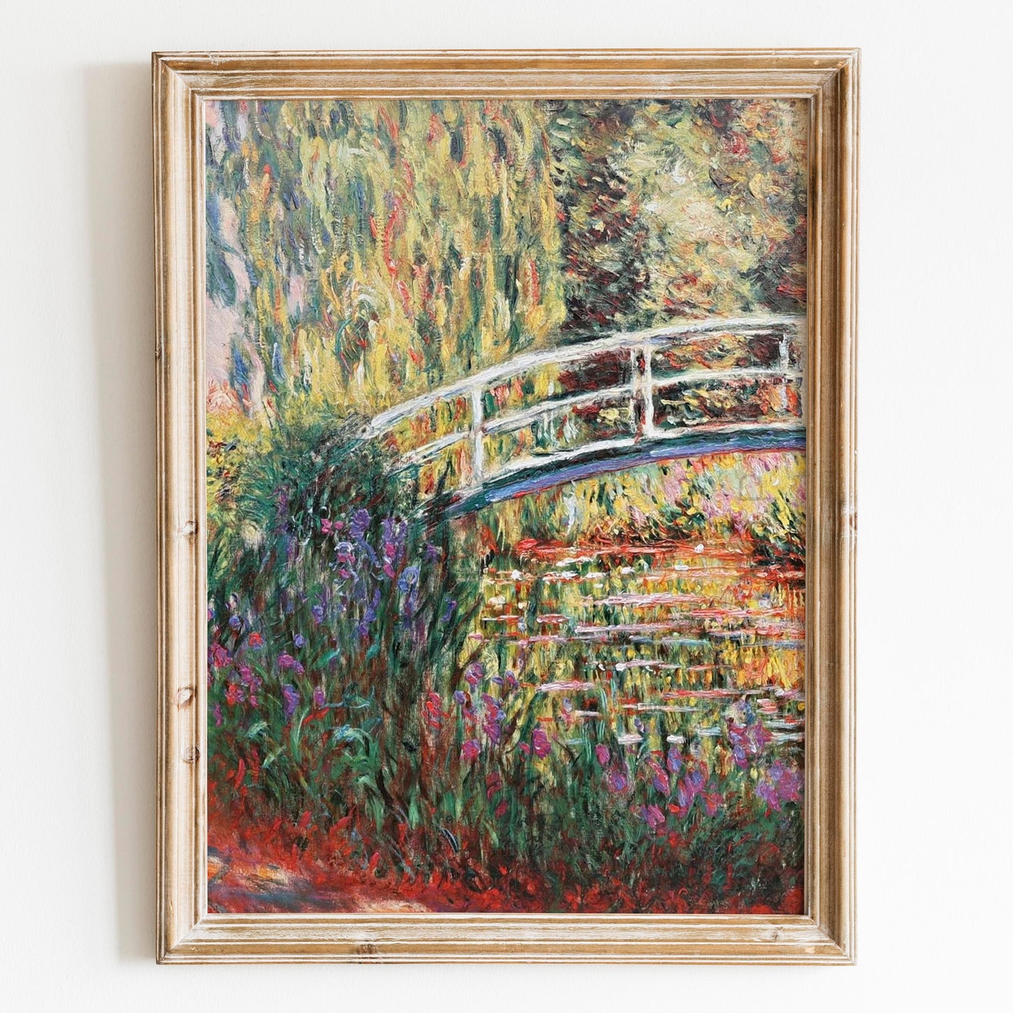 The Japanese Bridge, Pond with Water Lilies, 1900 by Claude Monet