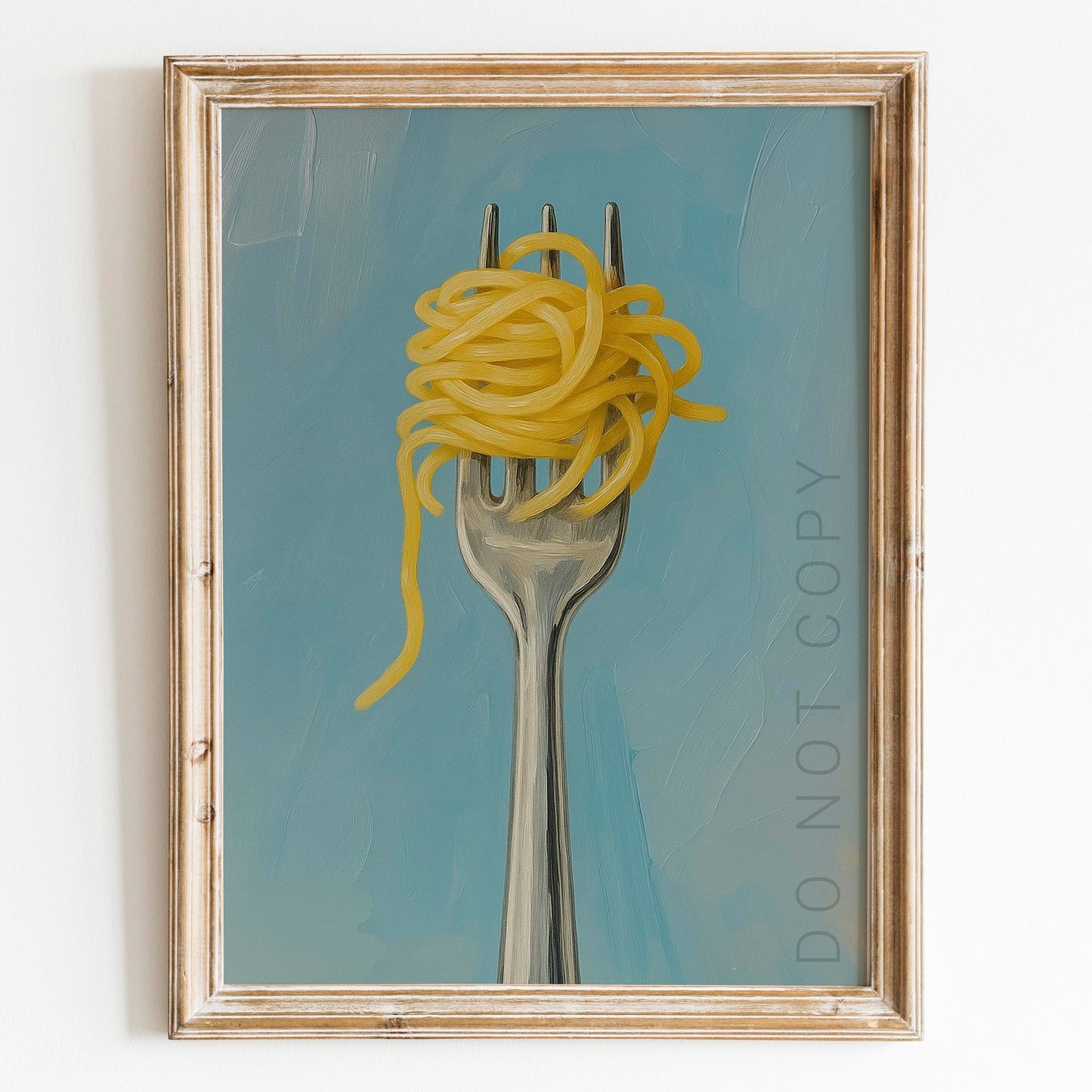 Spaghetti Pasta Twirled On A Fork