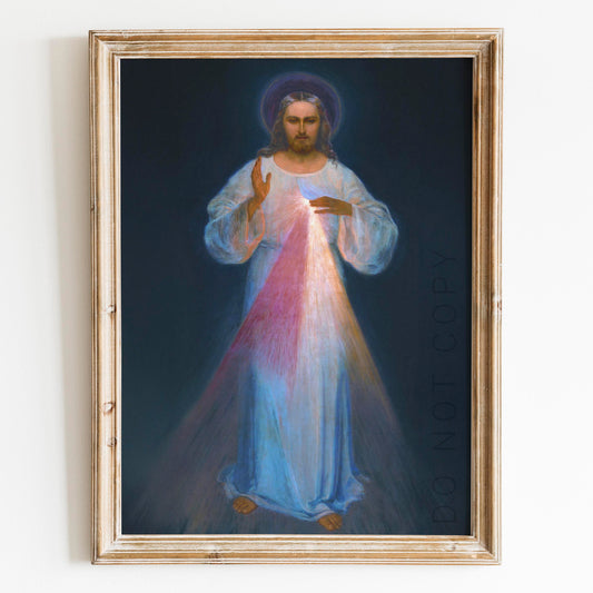 Divine Mercy Original By Kazimirowski