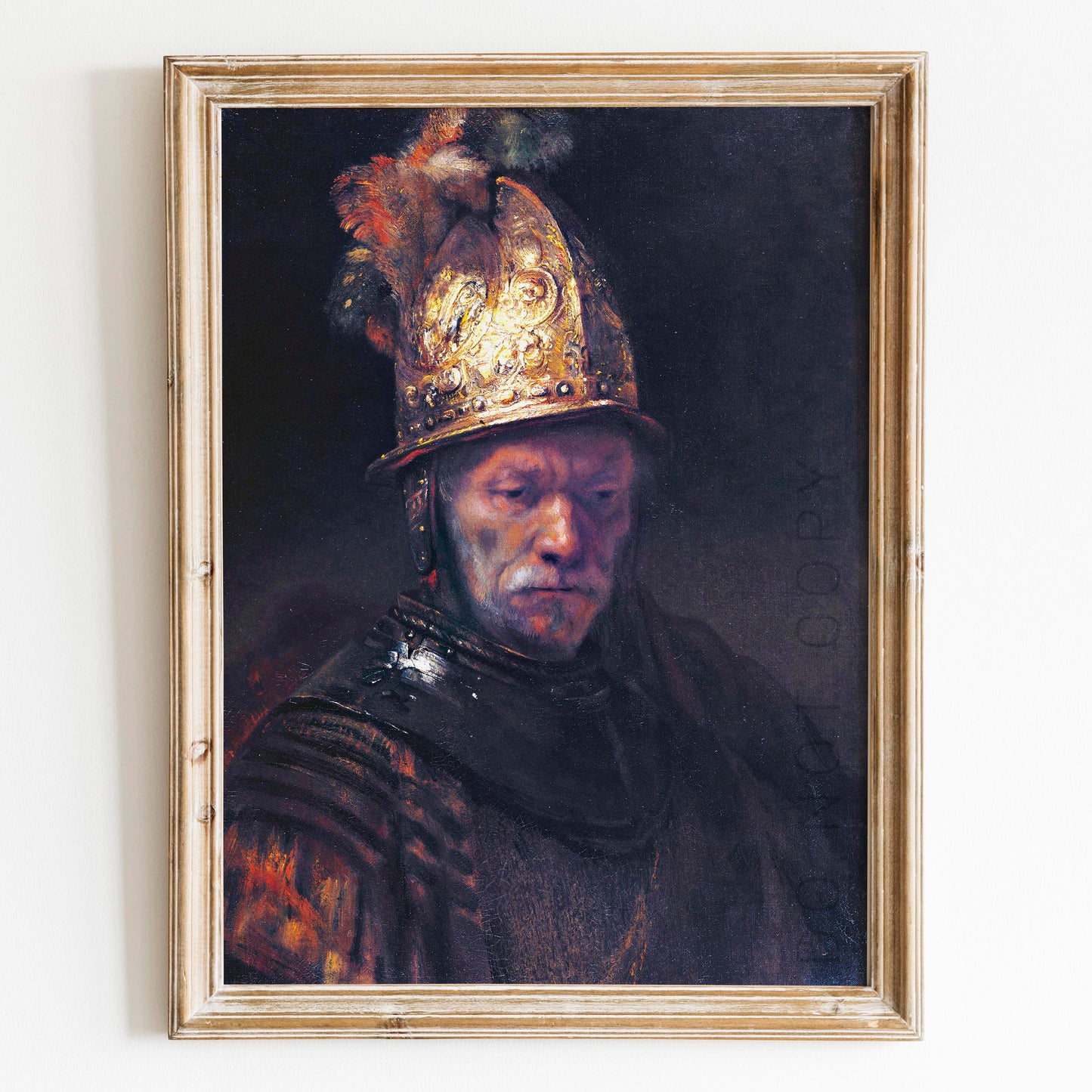 The Man with the Golden Helmet by Rembrandt