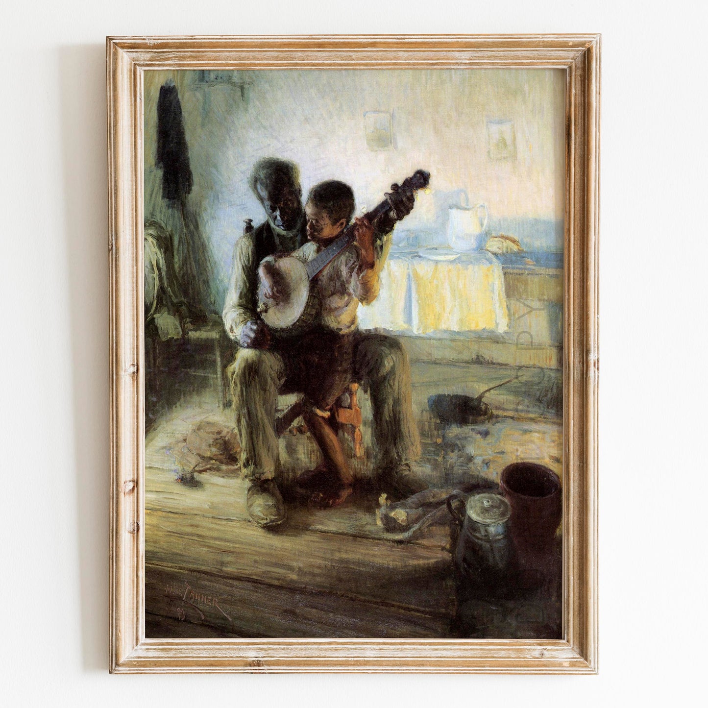 The Banjo Lesson (1893) by Henry Ossawa Tanner
