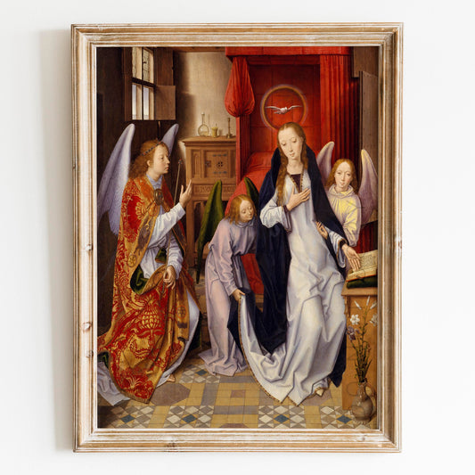 The Annunciation by Hans Memling