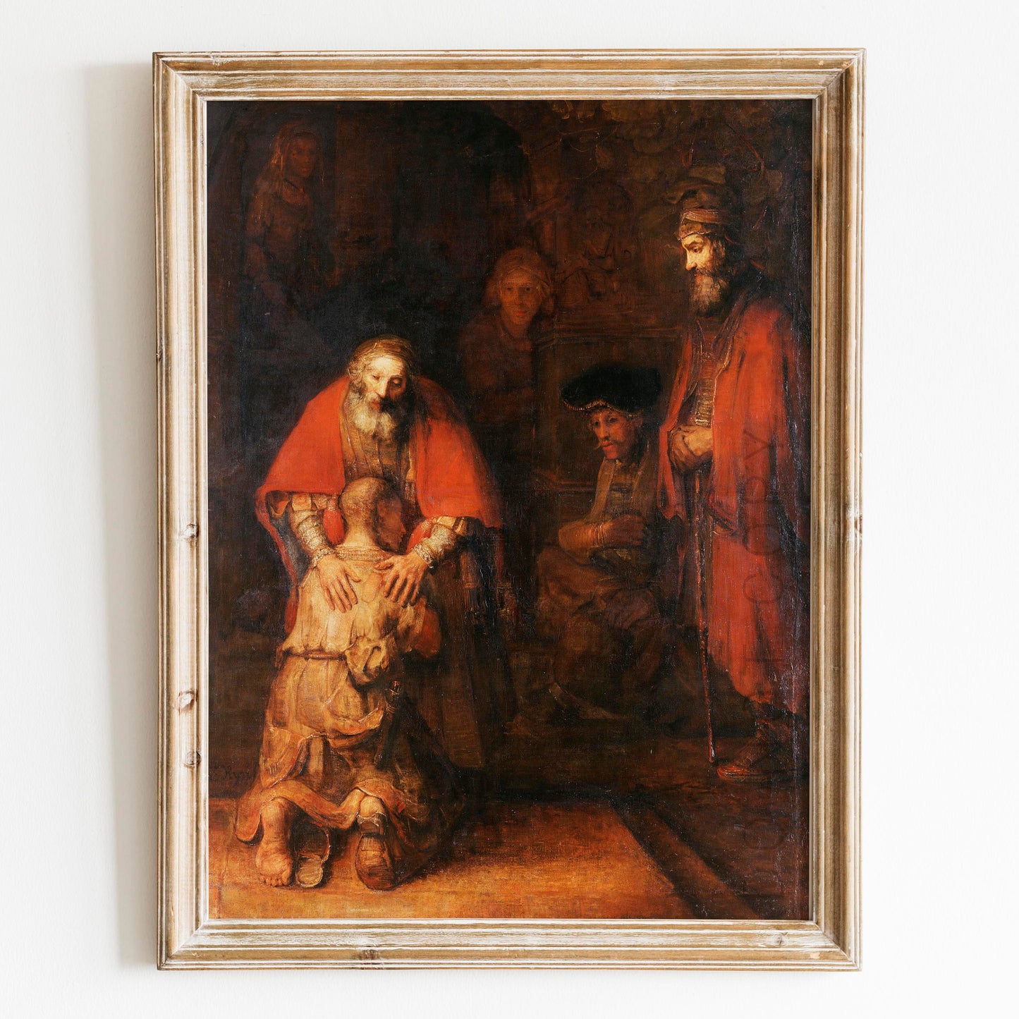 The Return of the Prodigal Son, 1669 by Rembrandt