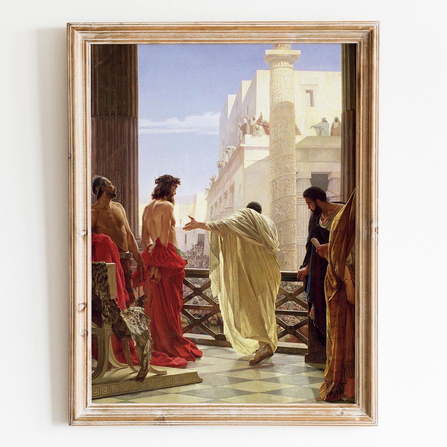 Ecce Homo by Antonio Ciseri - Christ Before Pilate