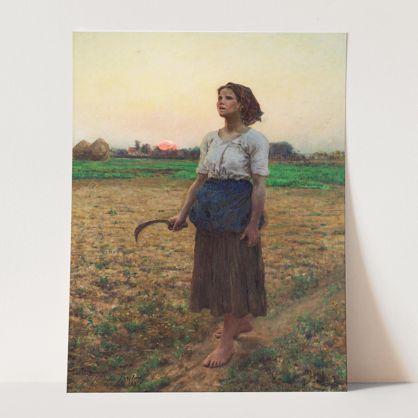 The Song of the Lark by Jules Breton