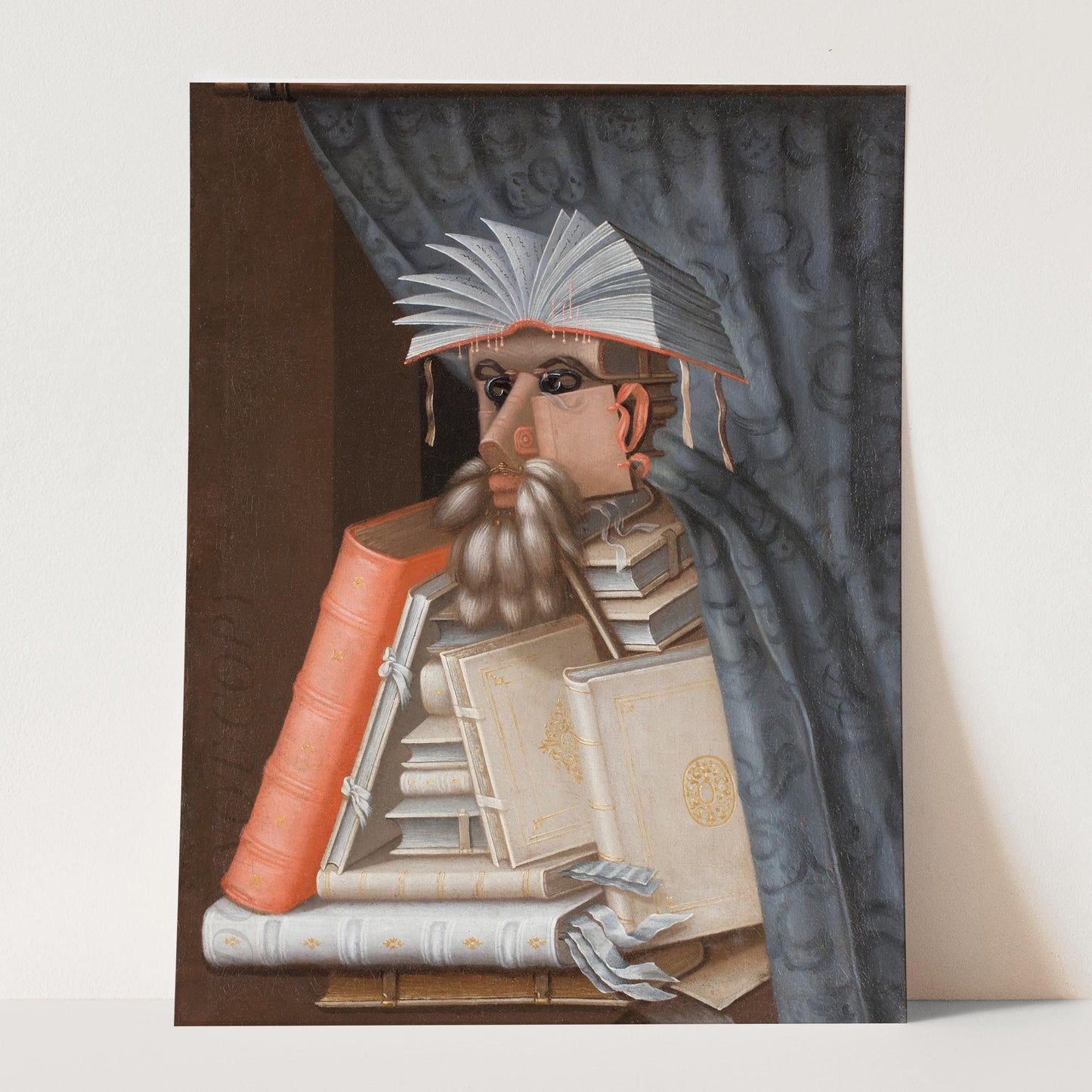The Librarian by Giuseppe Arcimboldo