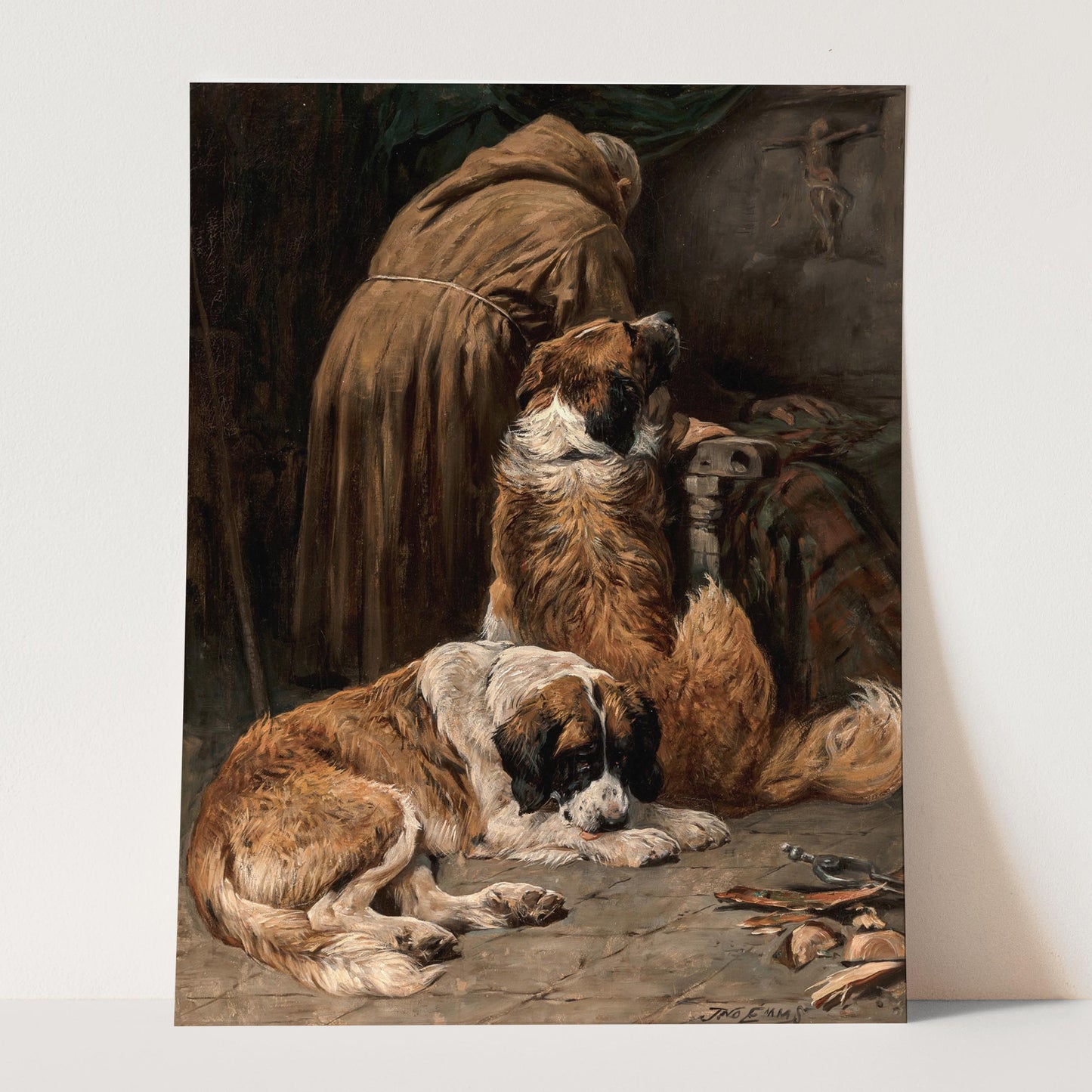 The Faith of St. Bernard by John Emms