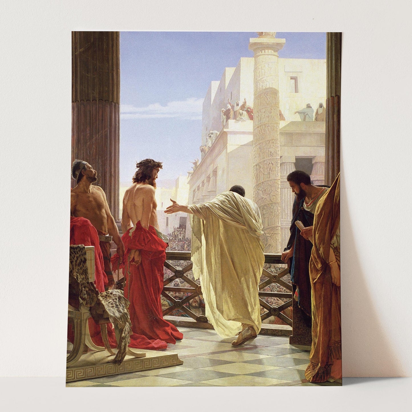 Ecce Homo by Antonio Ciseri - Christ Before Pilate
