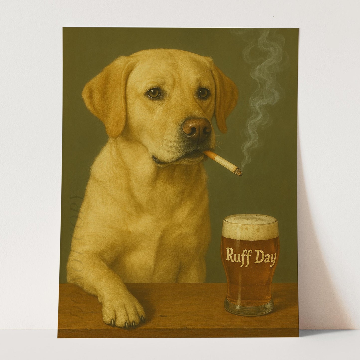 Labrador Retriever - Ruff Day