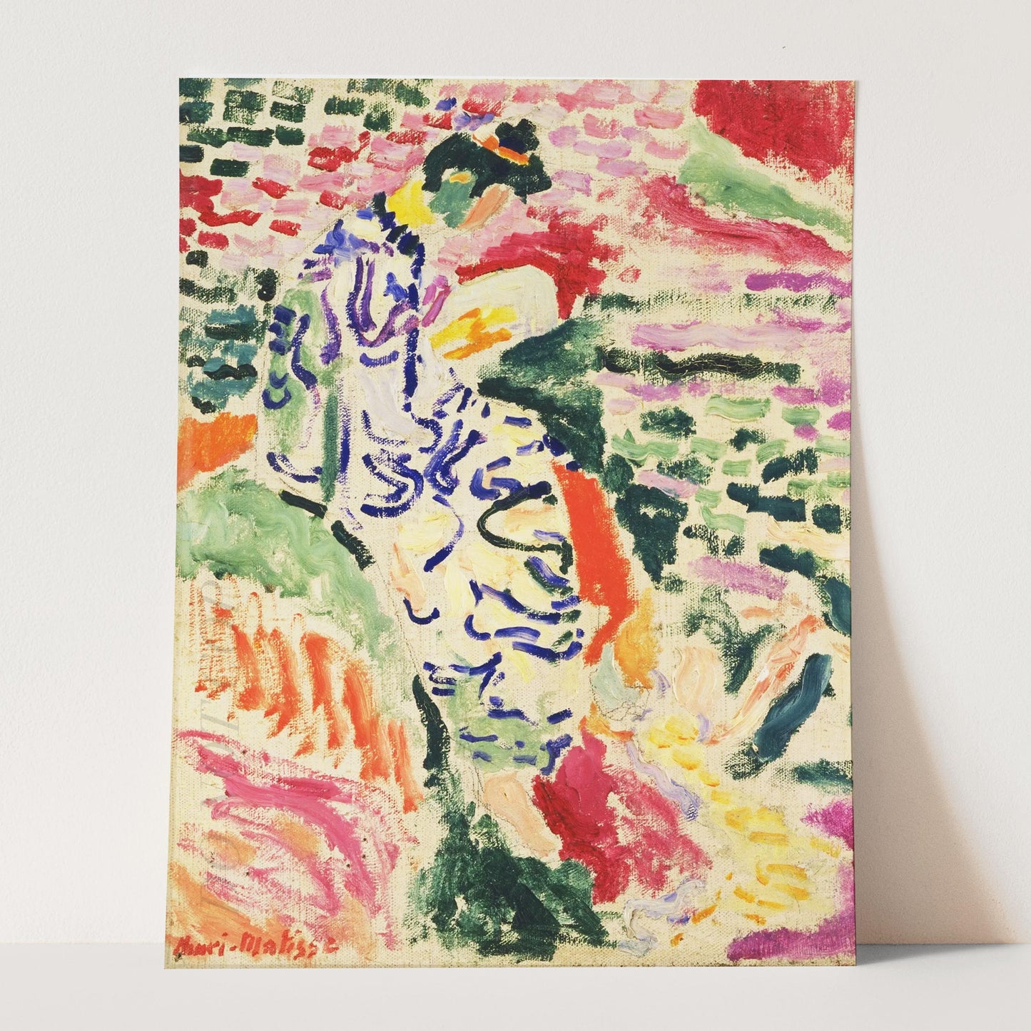 Japanese Woman by Water by Henri Matisse
