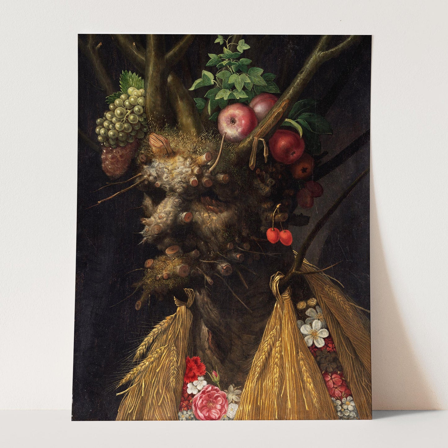 Four Seasons in One Head by Giuseppe Arcimboldo