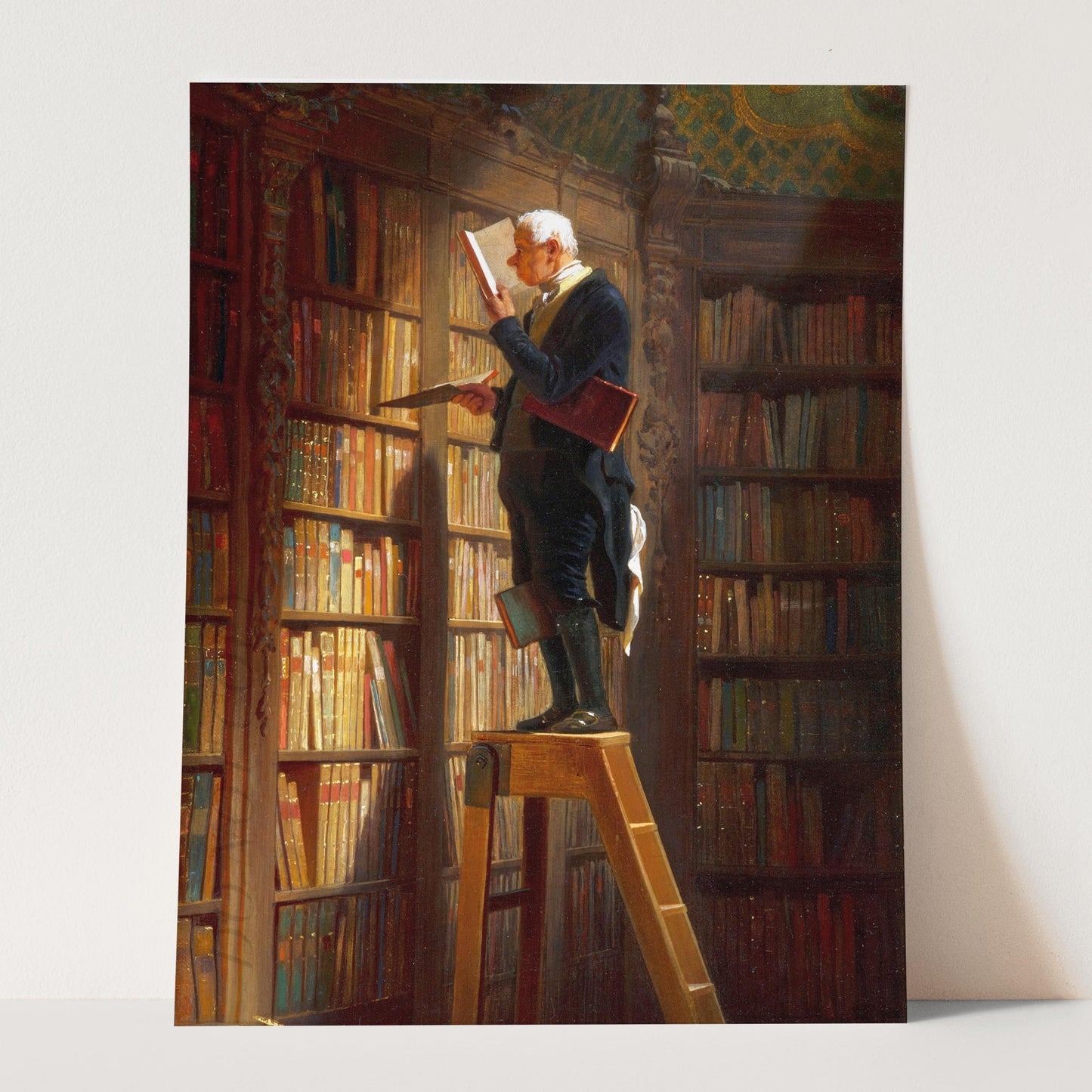 The Bookworm by Carl Spitzweg