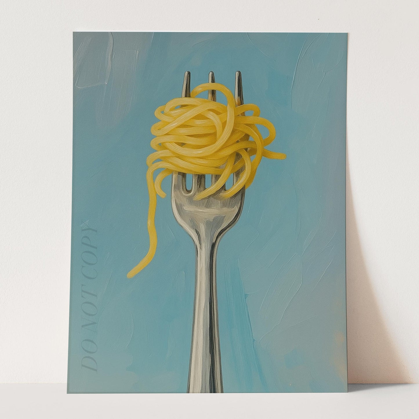 Spaghetti Pasta Twirled On A Fork