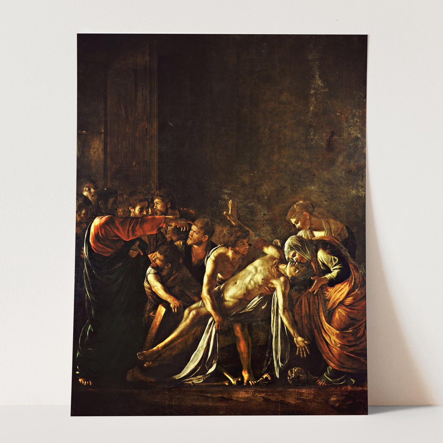 The Raising Of Lazarus by Caravaggio
