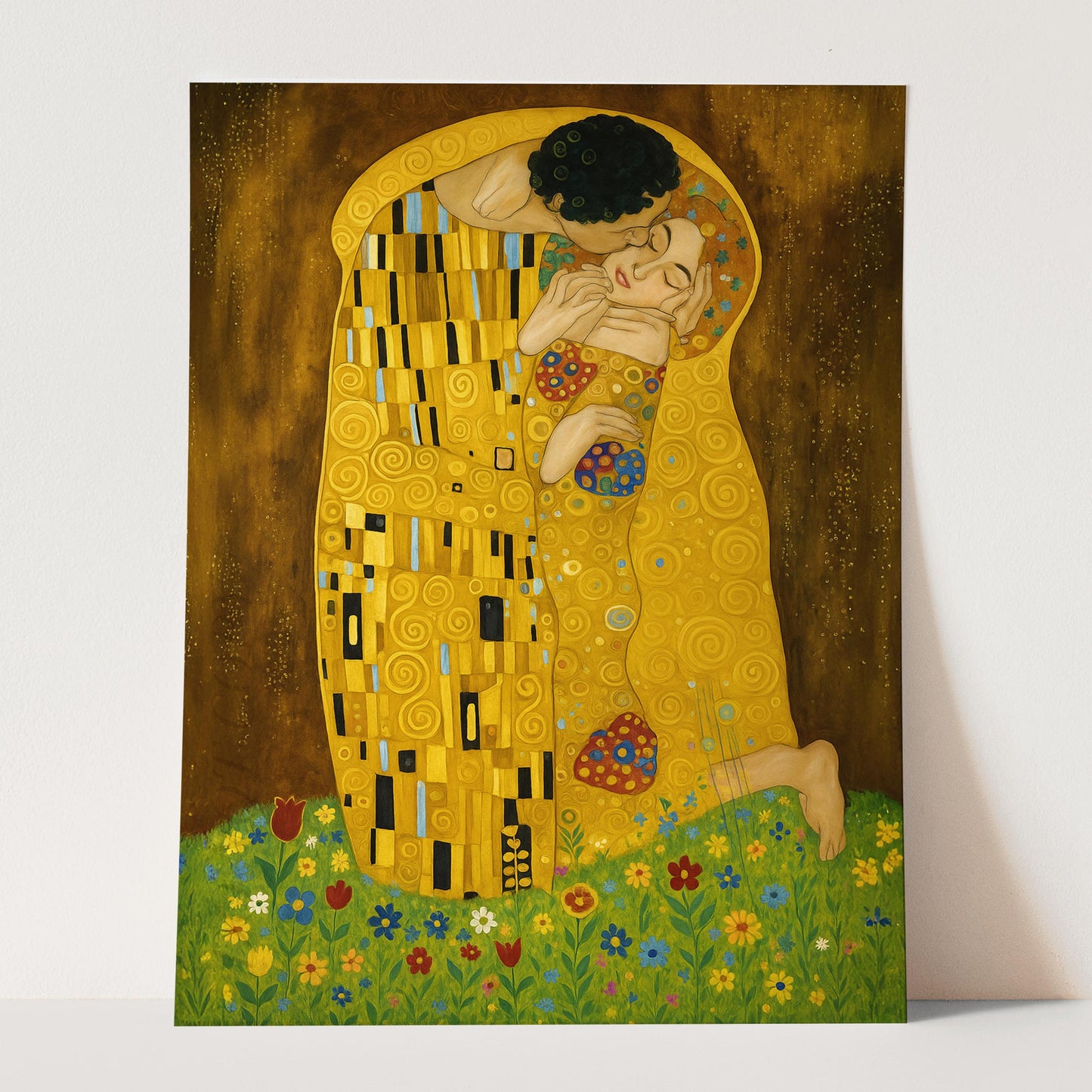 The Kiss by Gustav Klimt