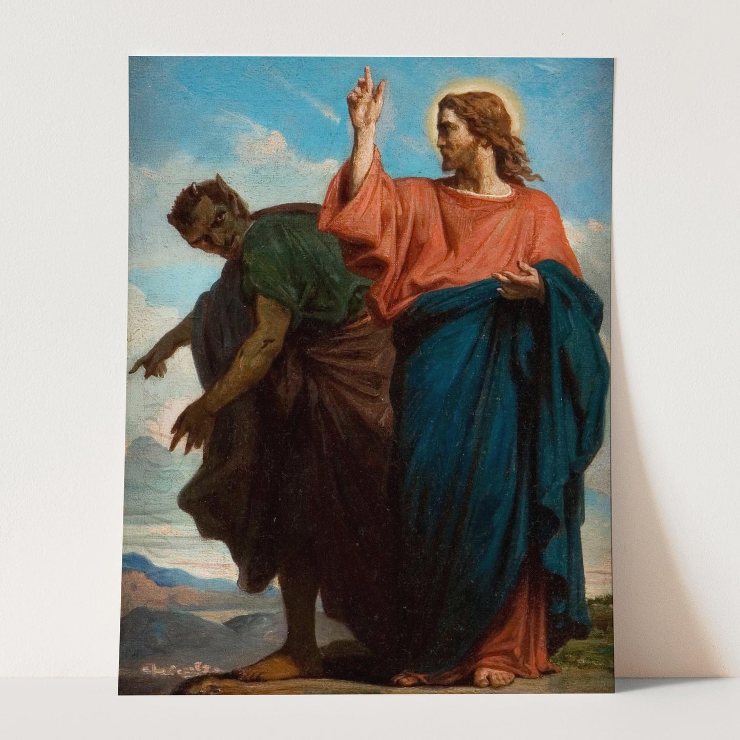The Temptation of Christ by the Devil by Félix Joseph Barrias