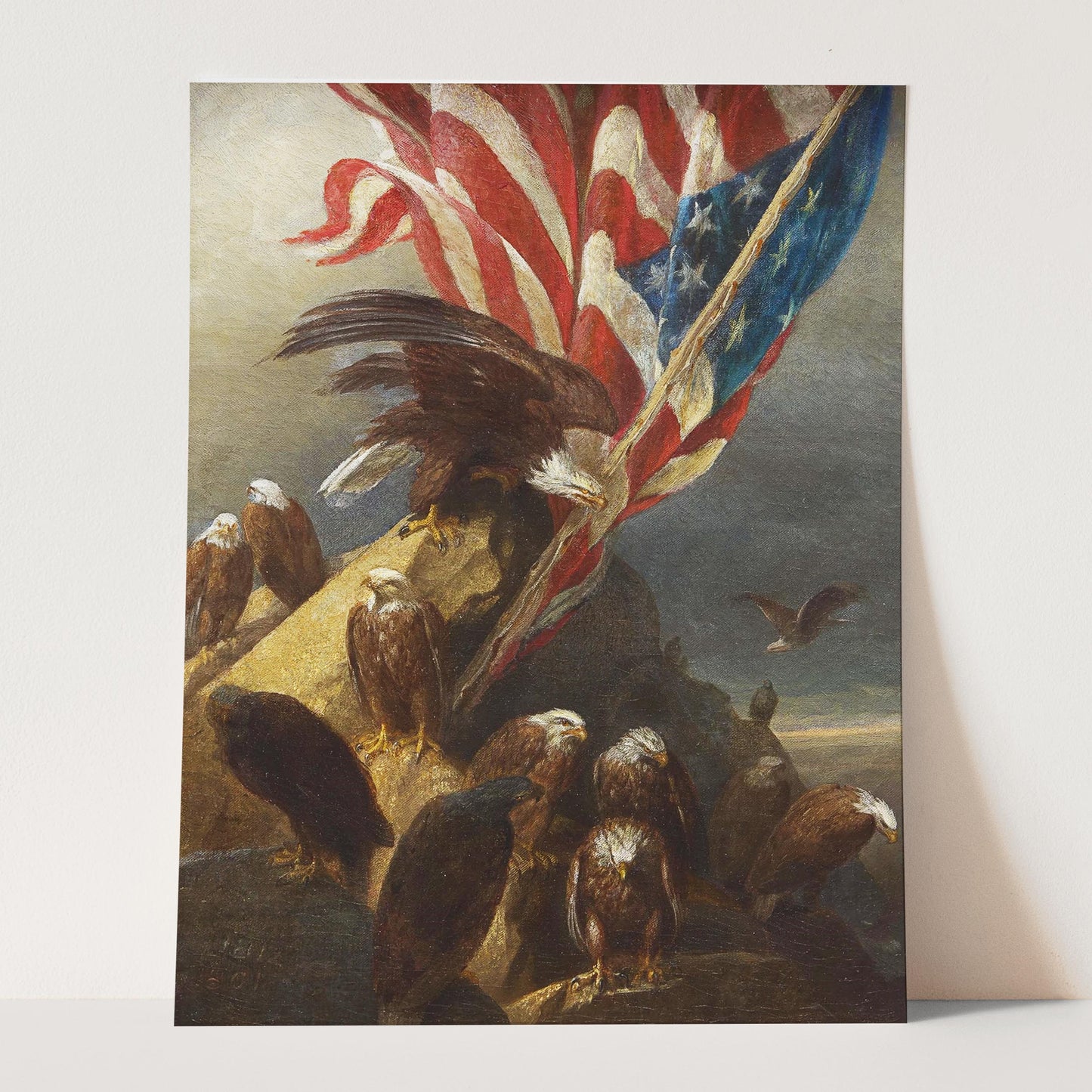 The Guardians of the Flag by William Holbrook Beard