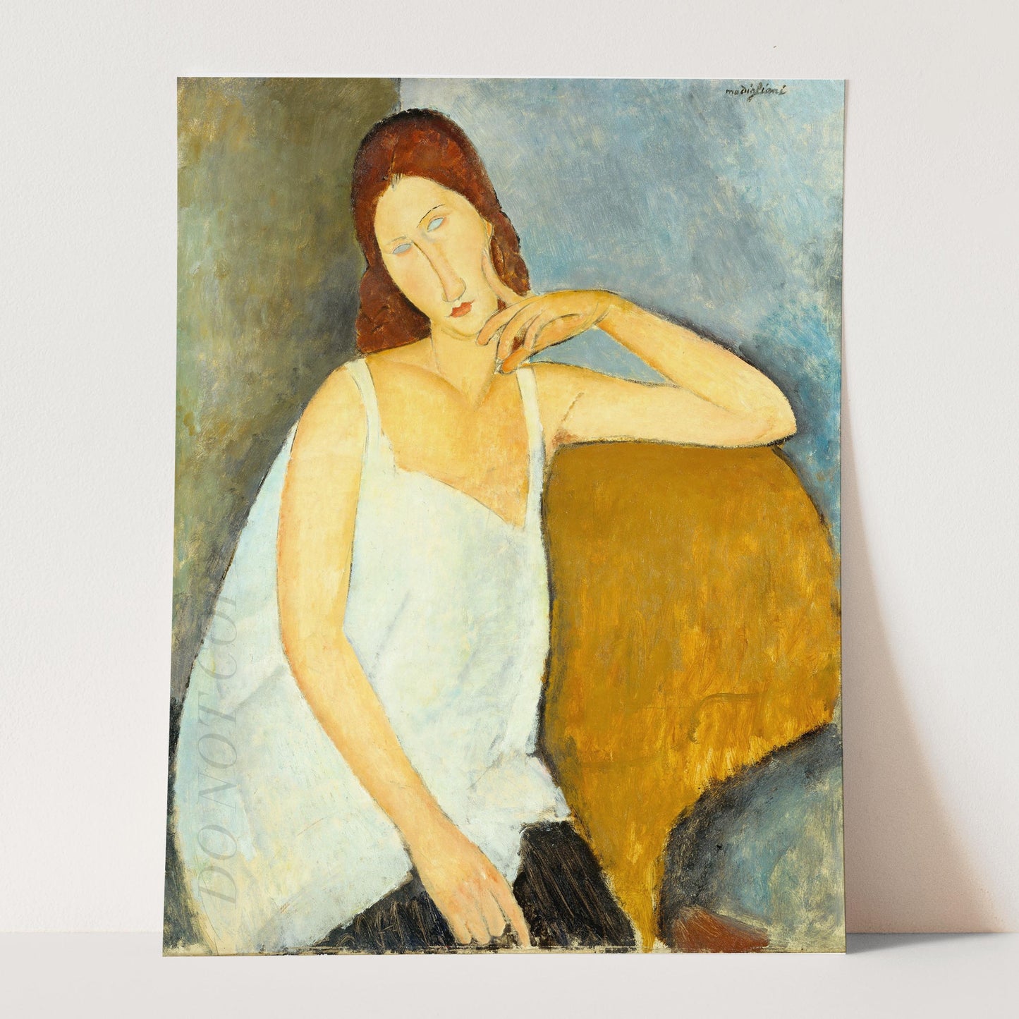 Jeanne Hebuterne by Amedeo Modigliani