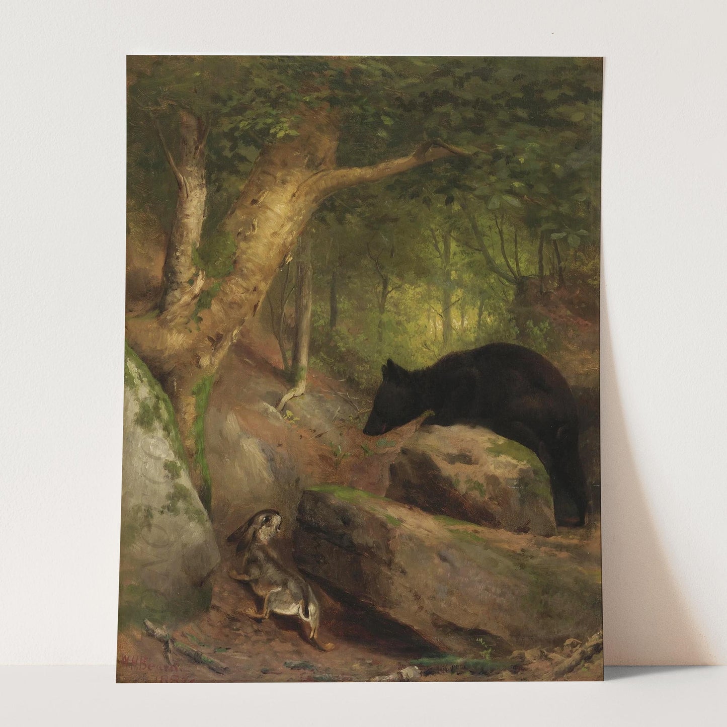 The Disputed Way by William Holbrook Beard