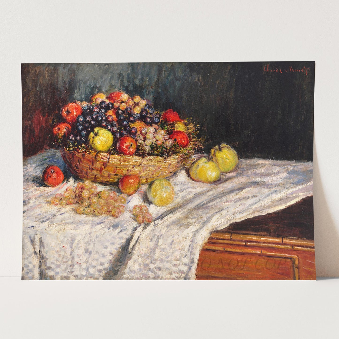 Apples and Grapes (1879–1880) by Claude Monet