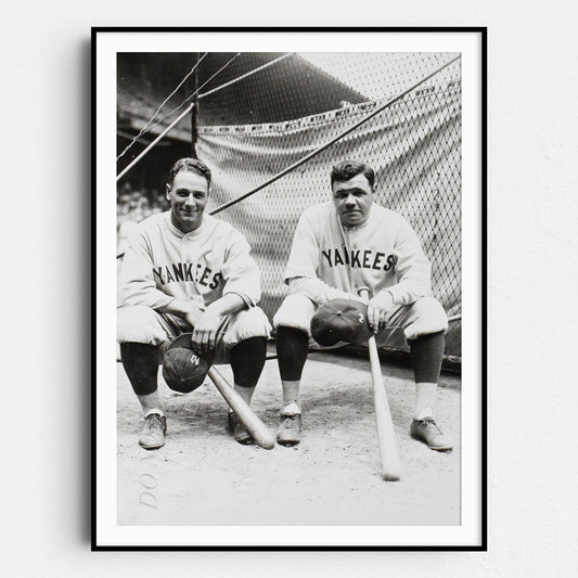 Babe Ruth & Lou Gehrig