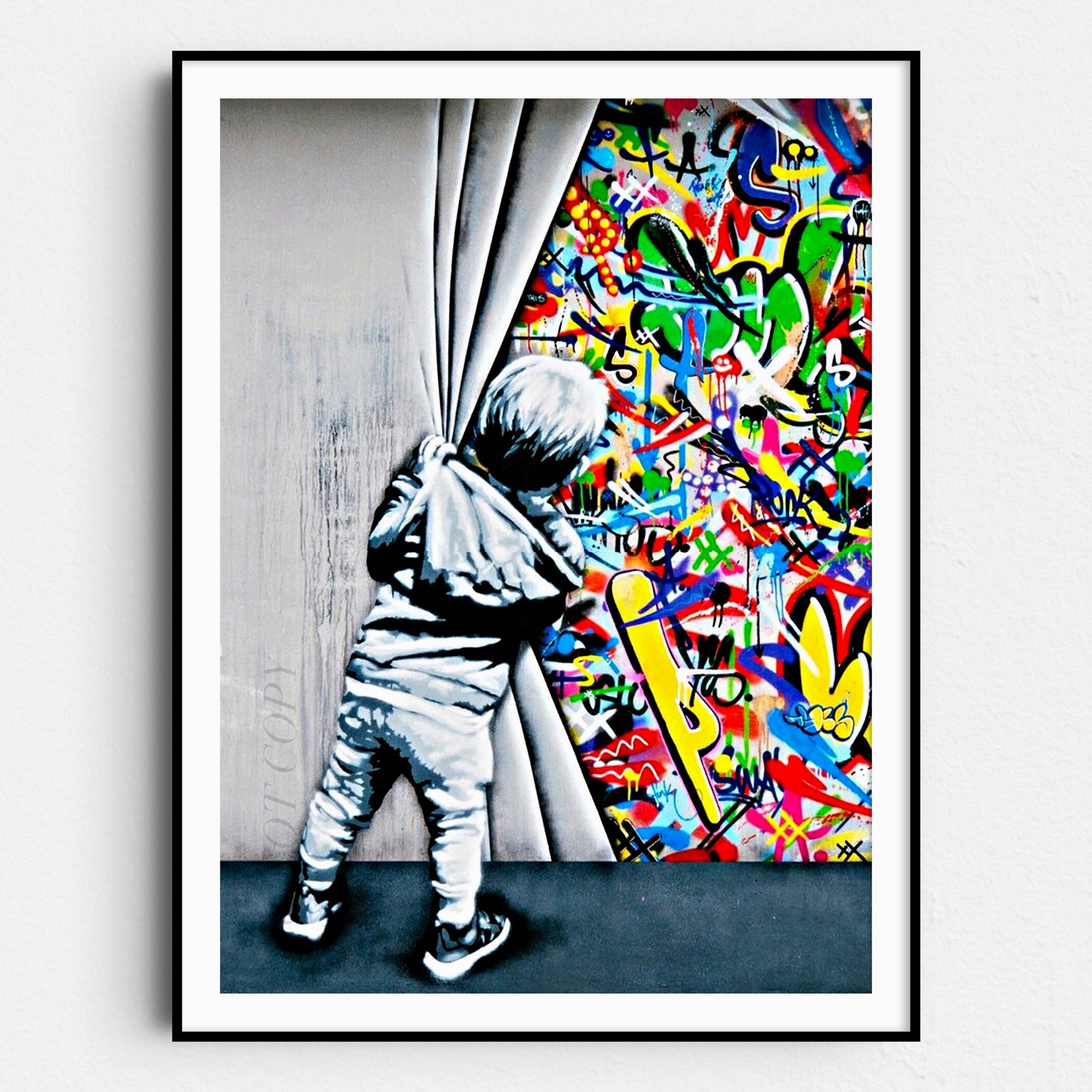 Banksy Behind The Curtain