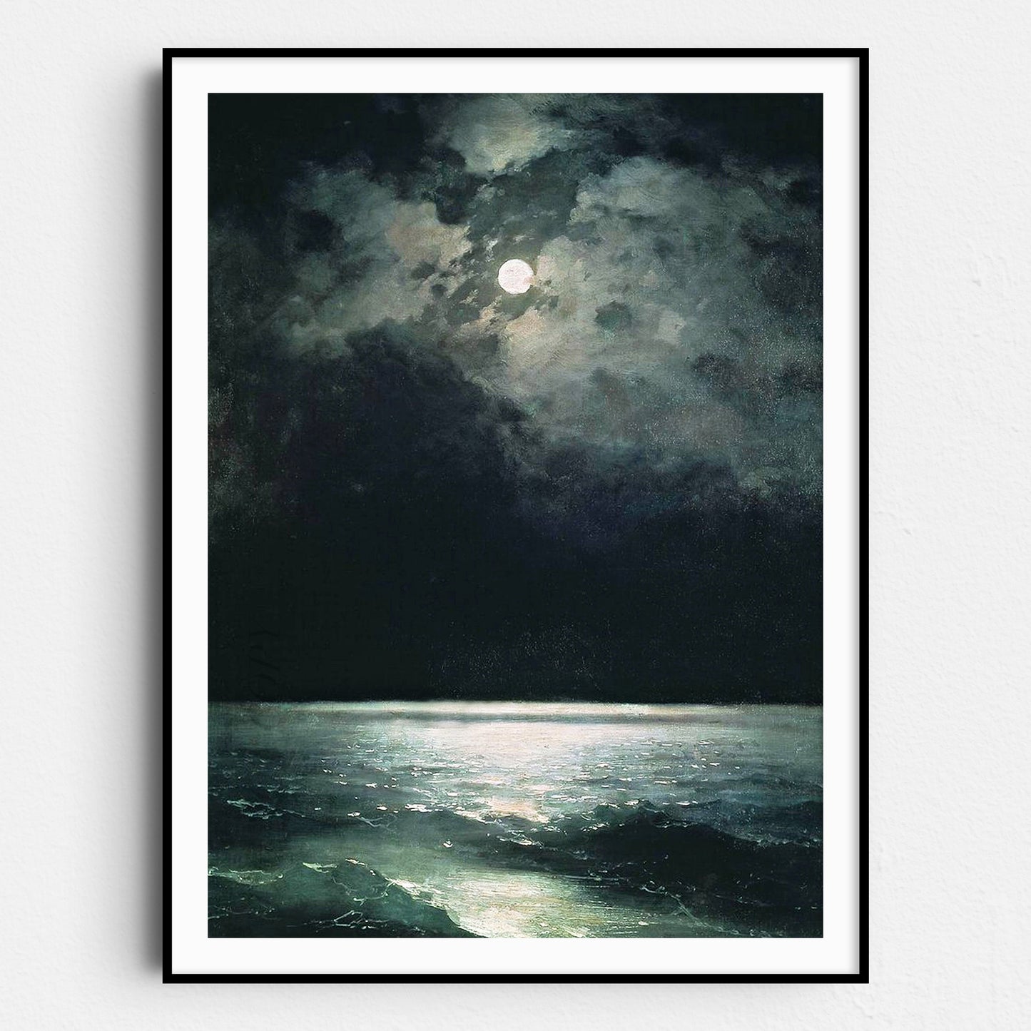 Black Sea at Night (1879) by Ivan Aivazovsky