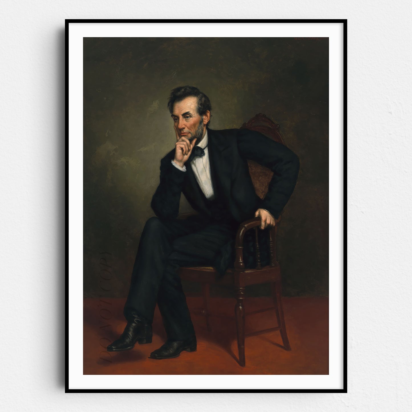 Abraham Lincoln Portrait (1887) by George Peter Alexander Healy